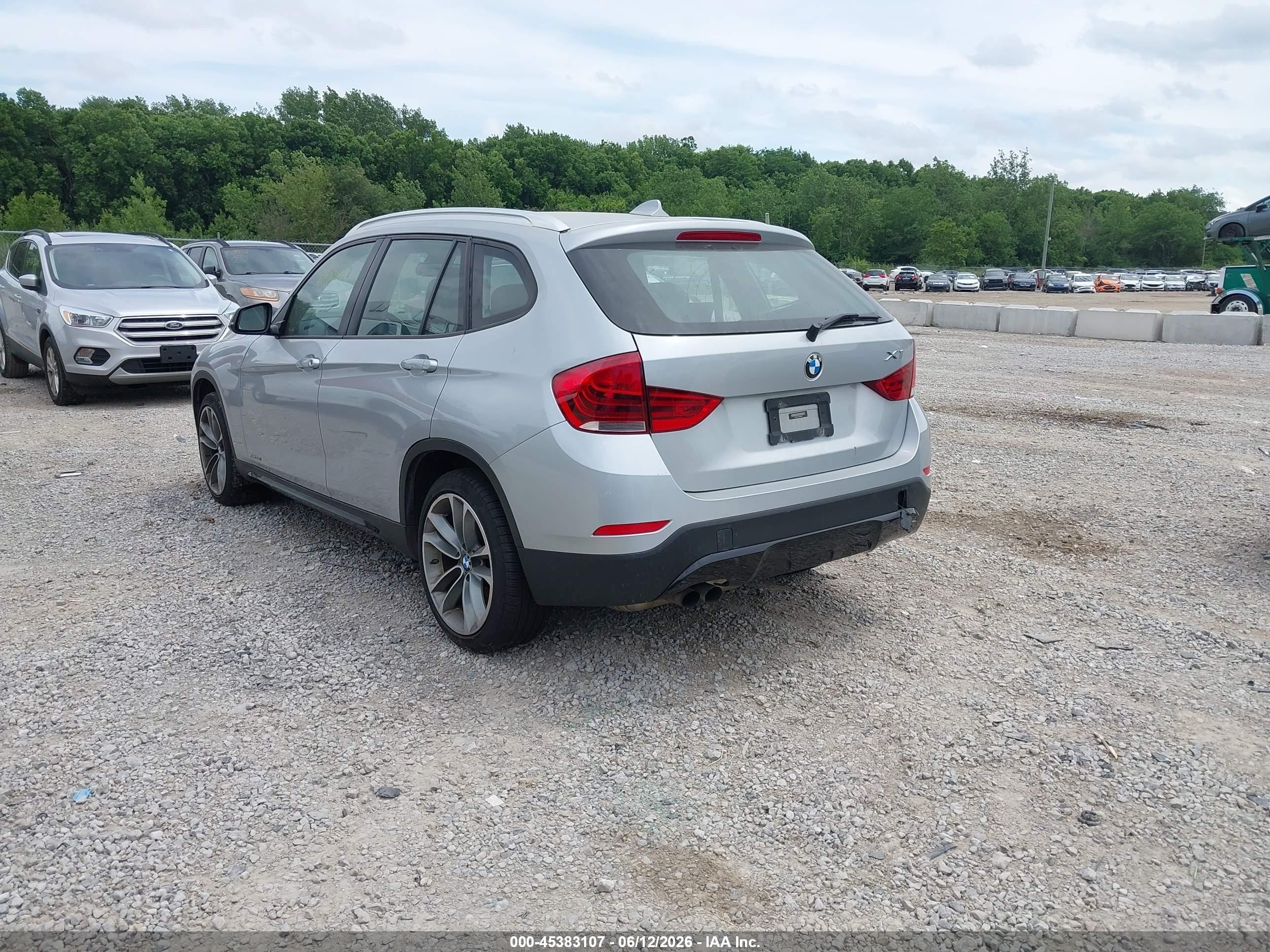 2013 Bmw X1 Xdrive28i Light Blue vin: WBAVL1C5XDVR86945
