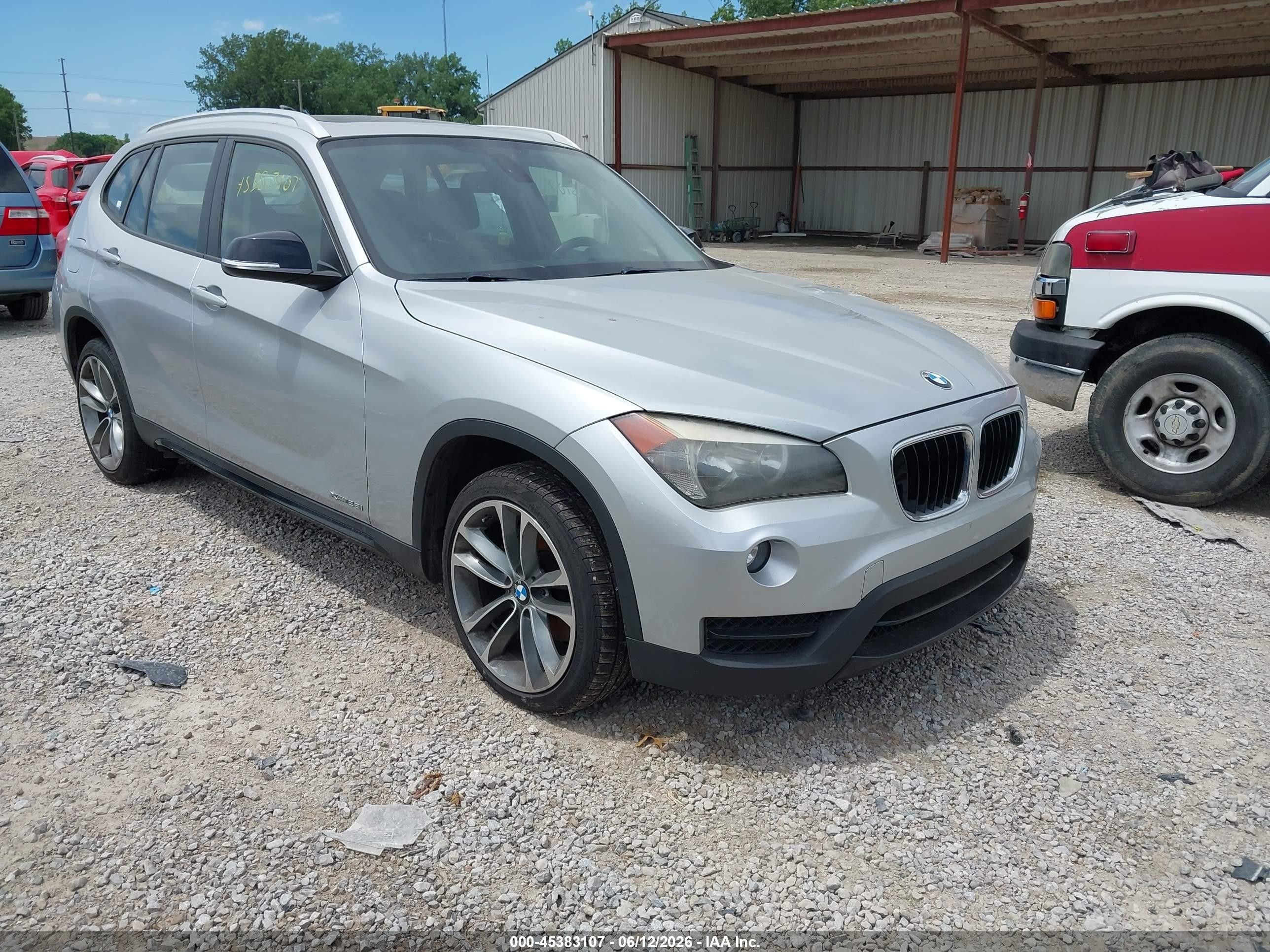 2013 Bmw X1 Xdrive28i Light Blue vin: WBAVL1C5XDVR86945