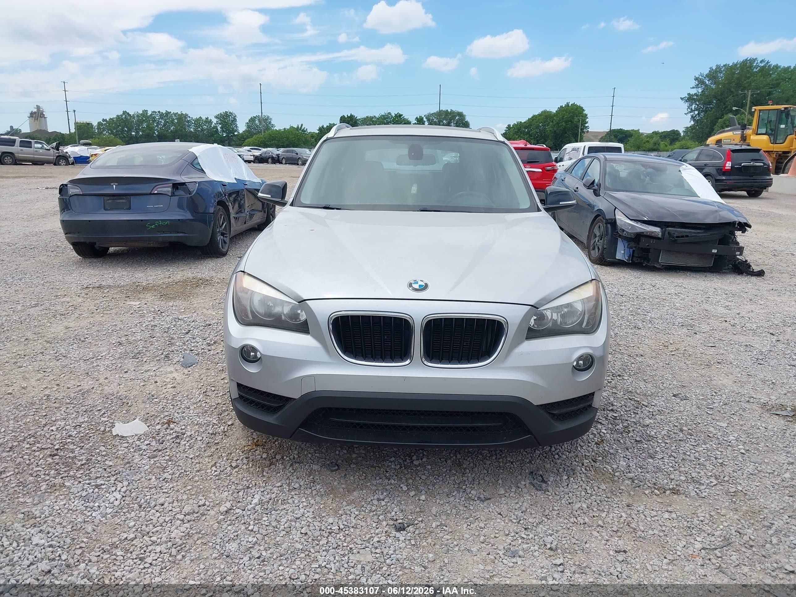 2013 Bmw X1 Xdrive28i Light Blue vin: WBAVL1C5XDVR86945