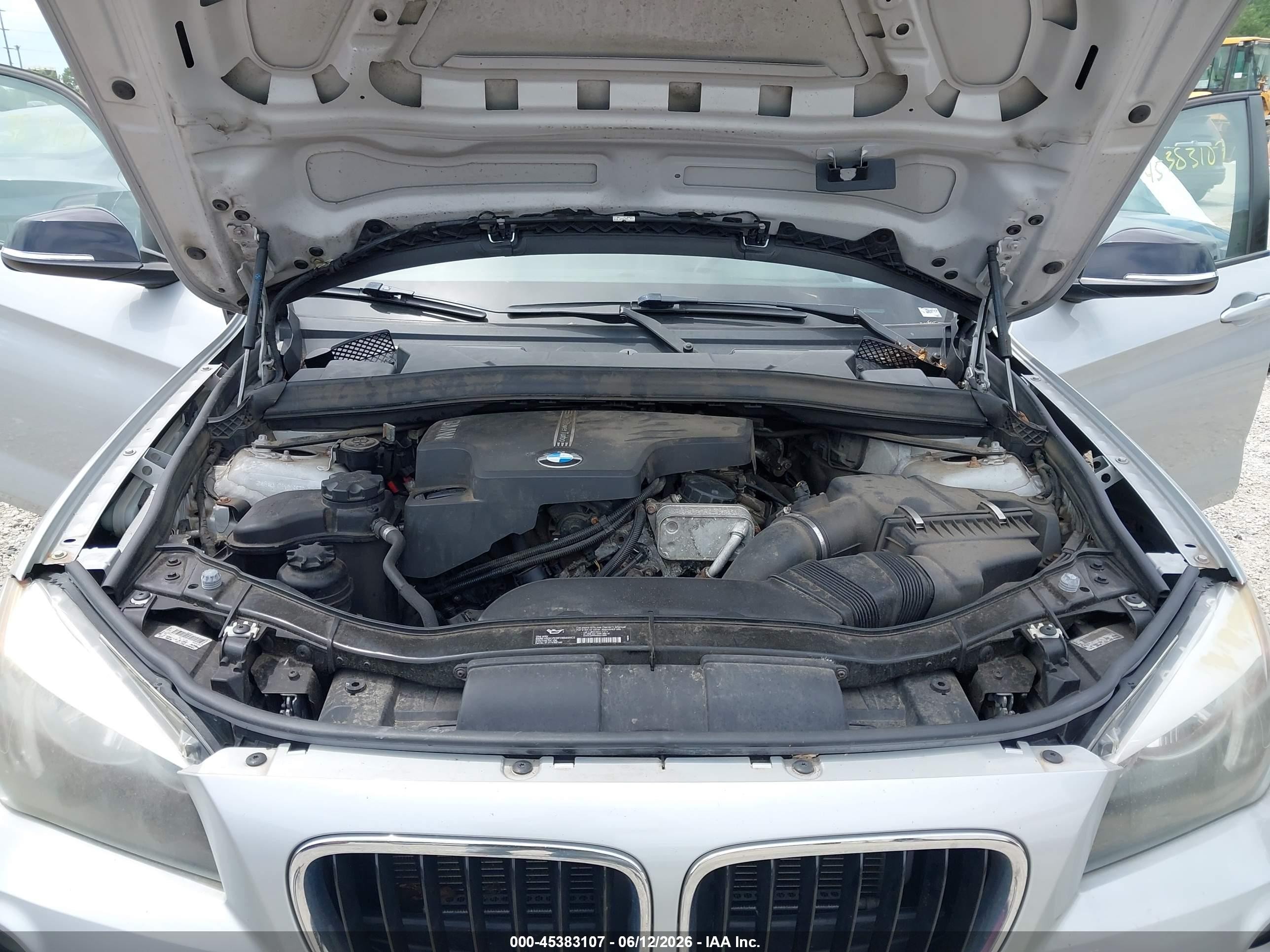 2013 Bmw X1 Xdrive28i Light Blue vin: WBAVL1C5XDVR86945