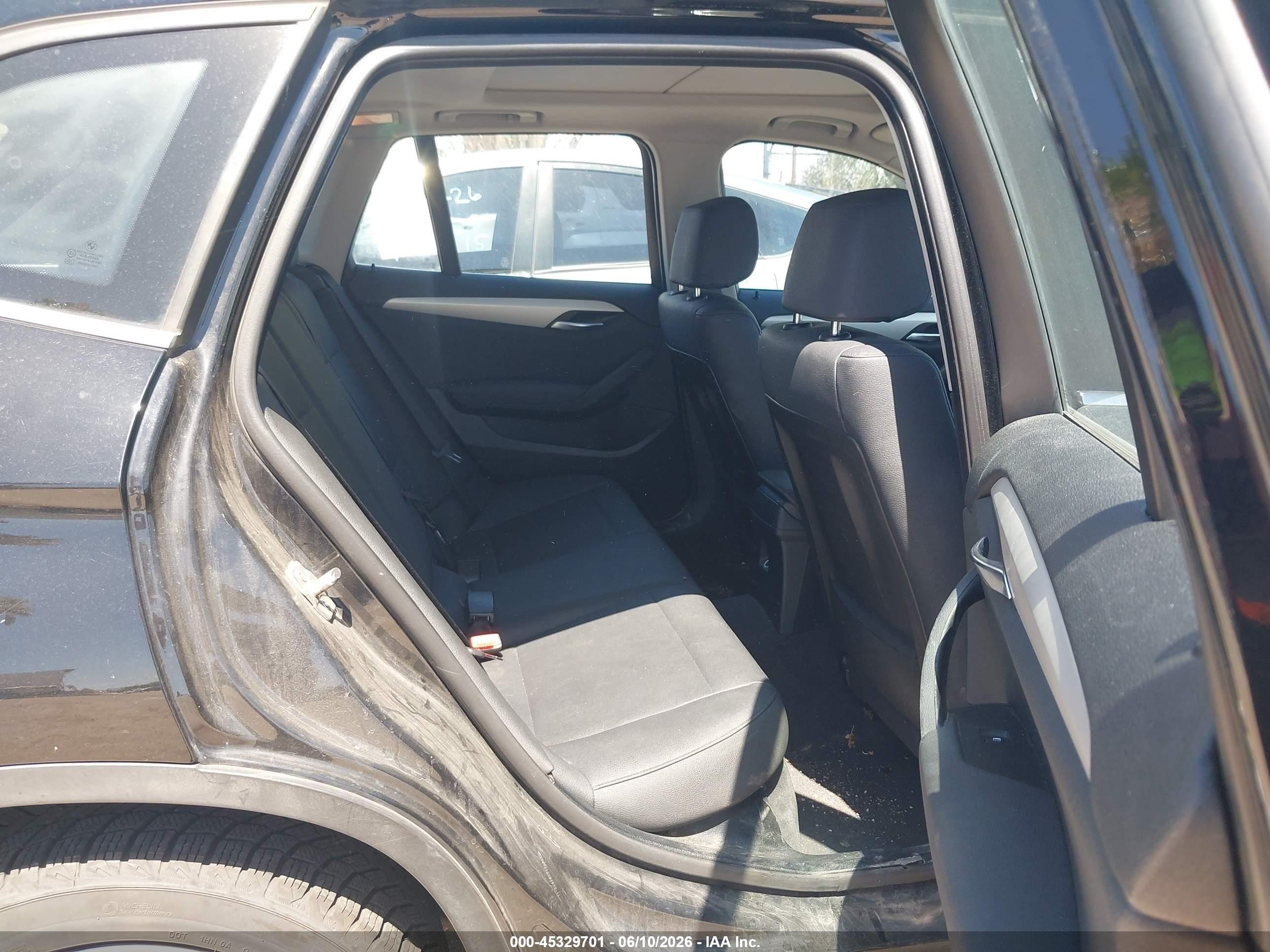 2013 Bmw X1 Xdrive28i Black vin: WBAVL1C5XDVR87125