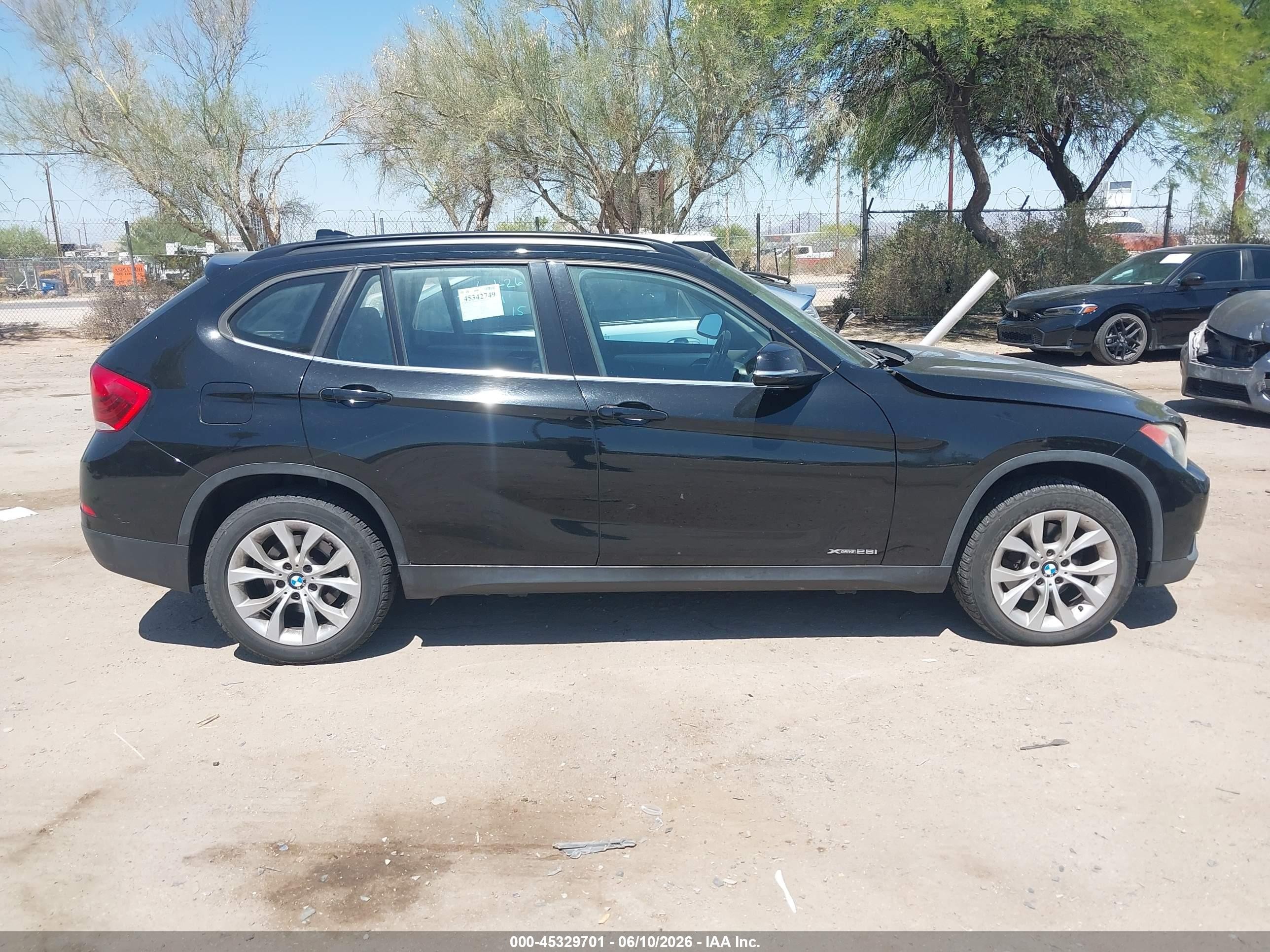 2013 Bmw X1 Xdrive28i Black vin: WBAVL1C5XDVR87125