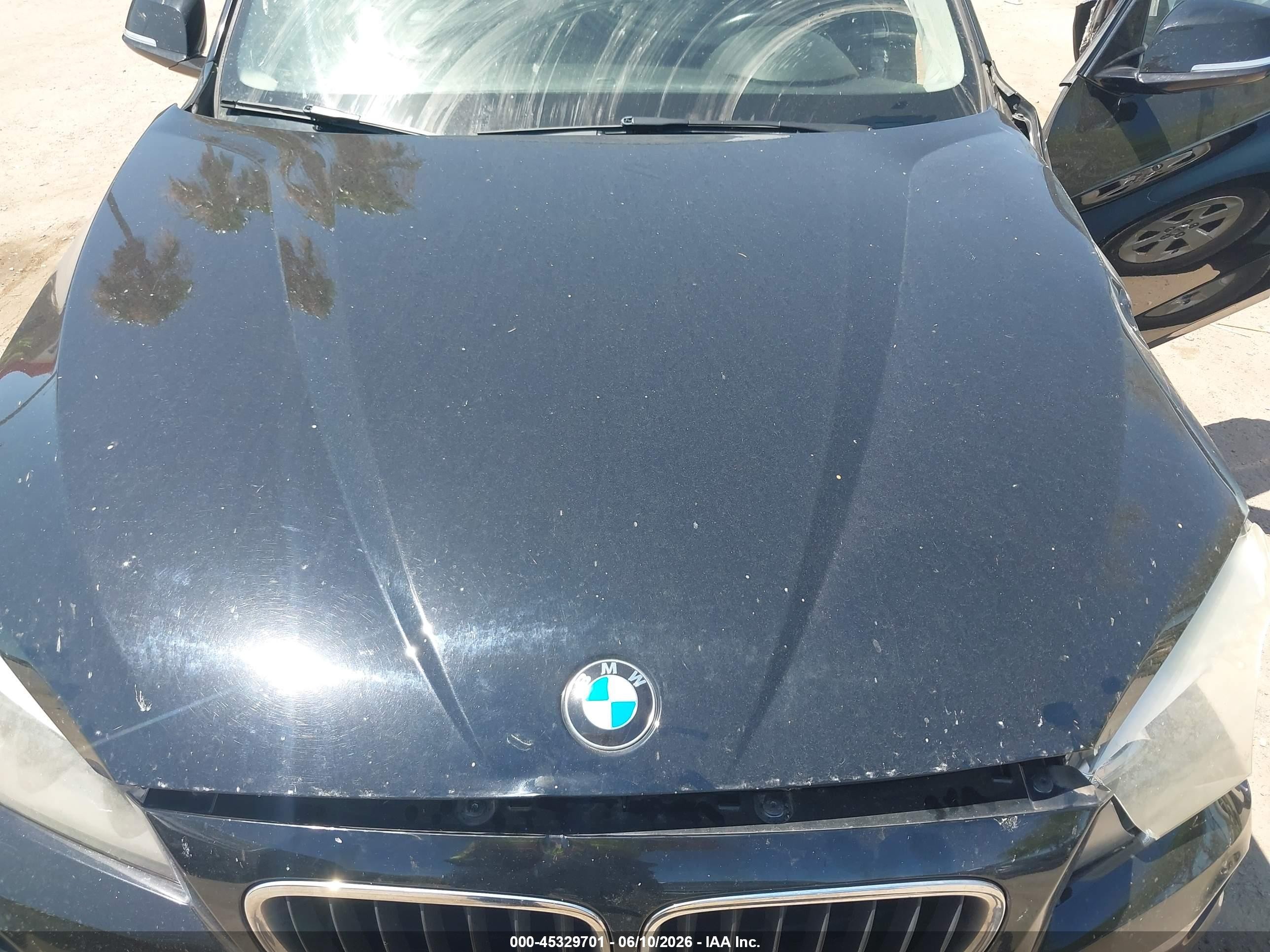 2013 Bmw X1 Xdrive28i Black vin: WBAVL1C5XDVR87125
