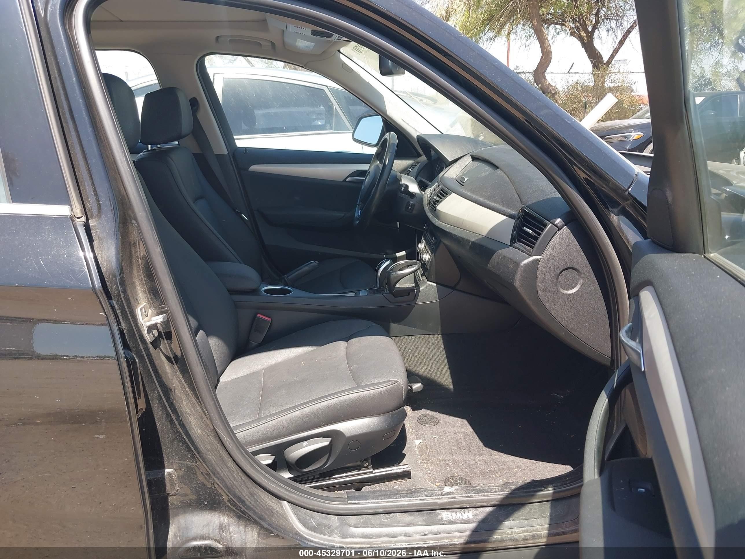 2013 Bmw X1 Xdrive28i Black vin: WBAVL1C5XDVR87125