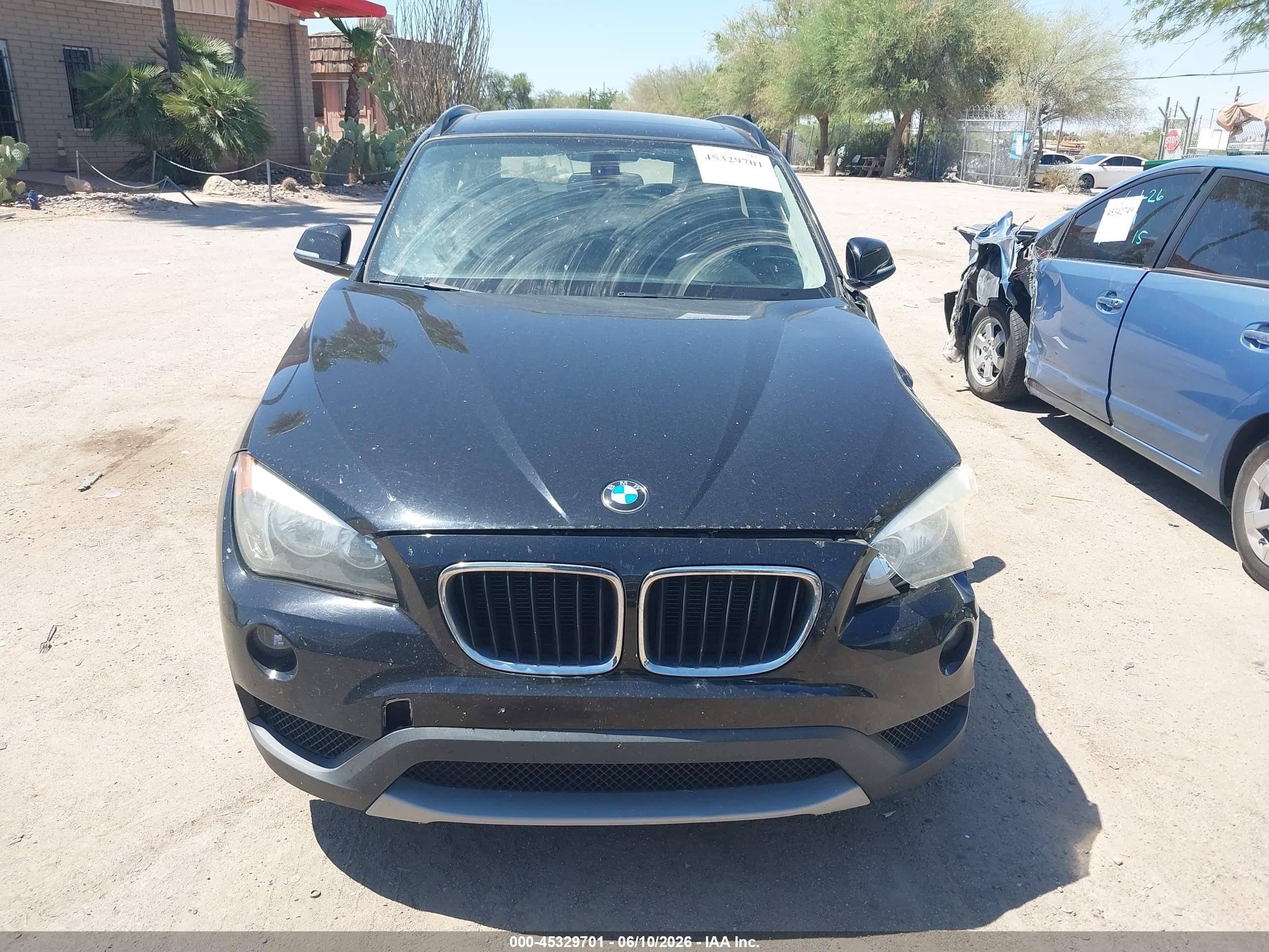 2013 Bmw X1 Xdrive28i Black vin: WBAVL1C5XDVR87125