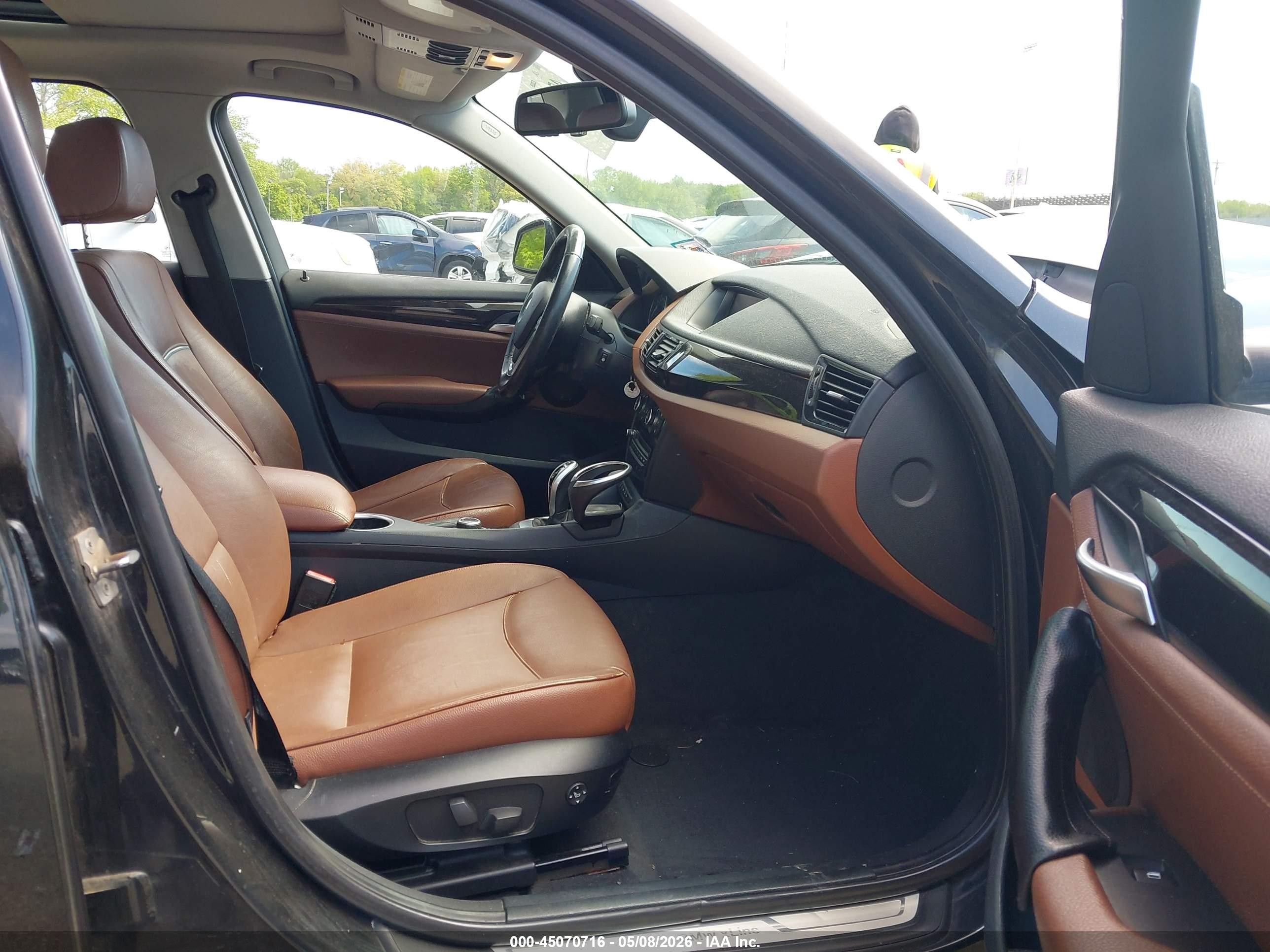 2013 Bmw X1 Xdrive28i Black vin: WBAVL1C5XDVR89120