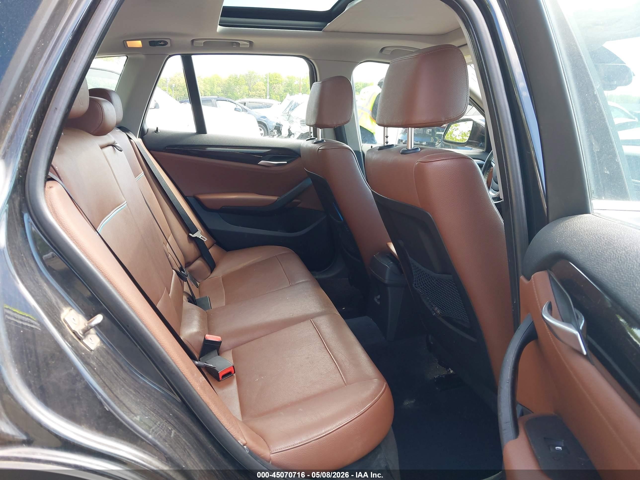 2013 Bmw X1 Xdrive28i Black vin: WBAVL1C5XDVR89120