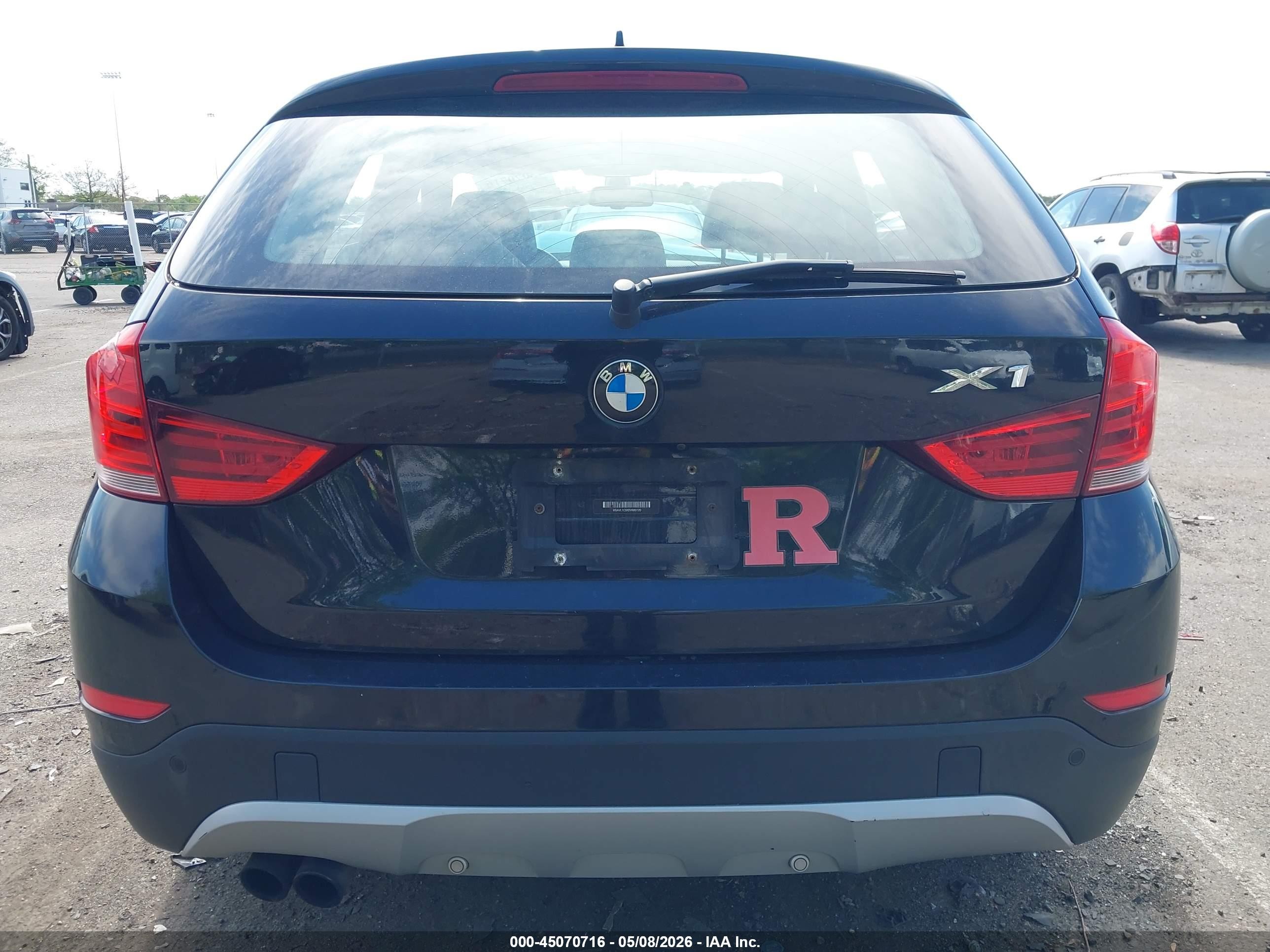 2013 Bmw X1 Xdrive28i Black vin: WBAVL1C5XDVR89120