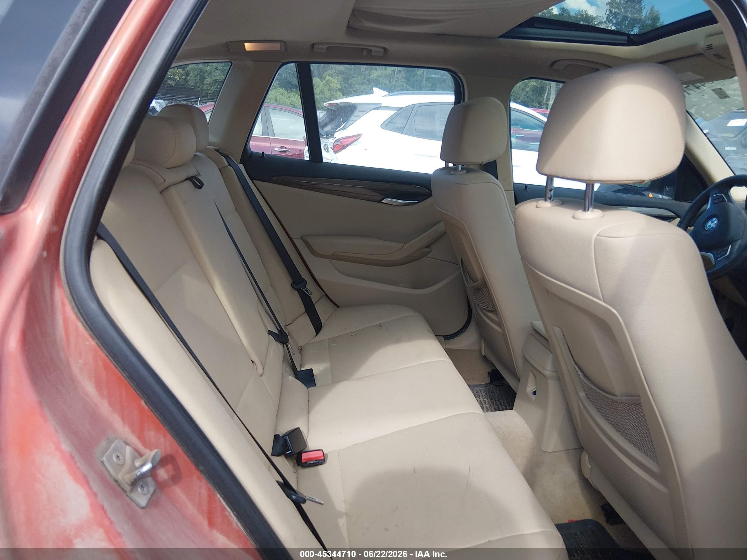 2013 Bmw X1 Xdrive28i Orange vin: WBAVL1C5XDVR89554