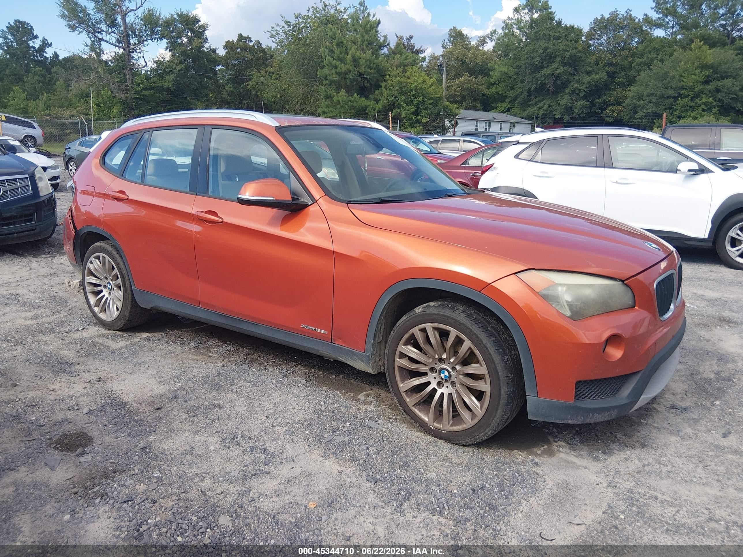 2013 Bmw X1 Xdrive28i Orange vin: WBAVL1C5XDVR89554