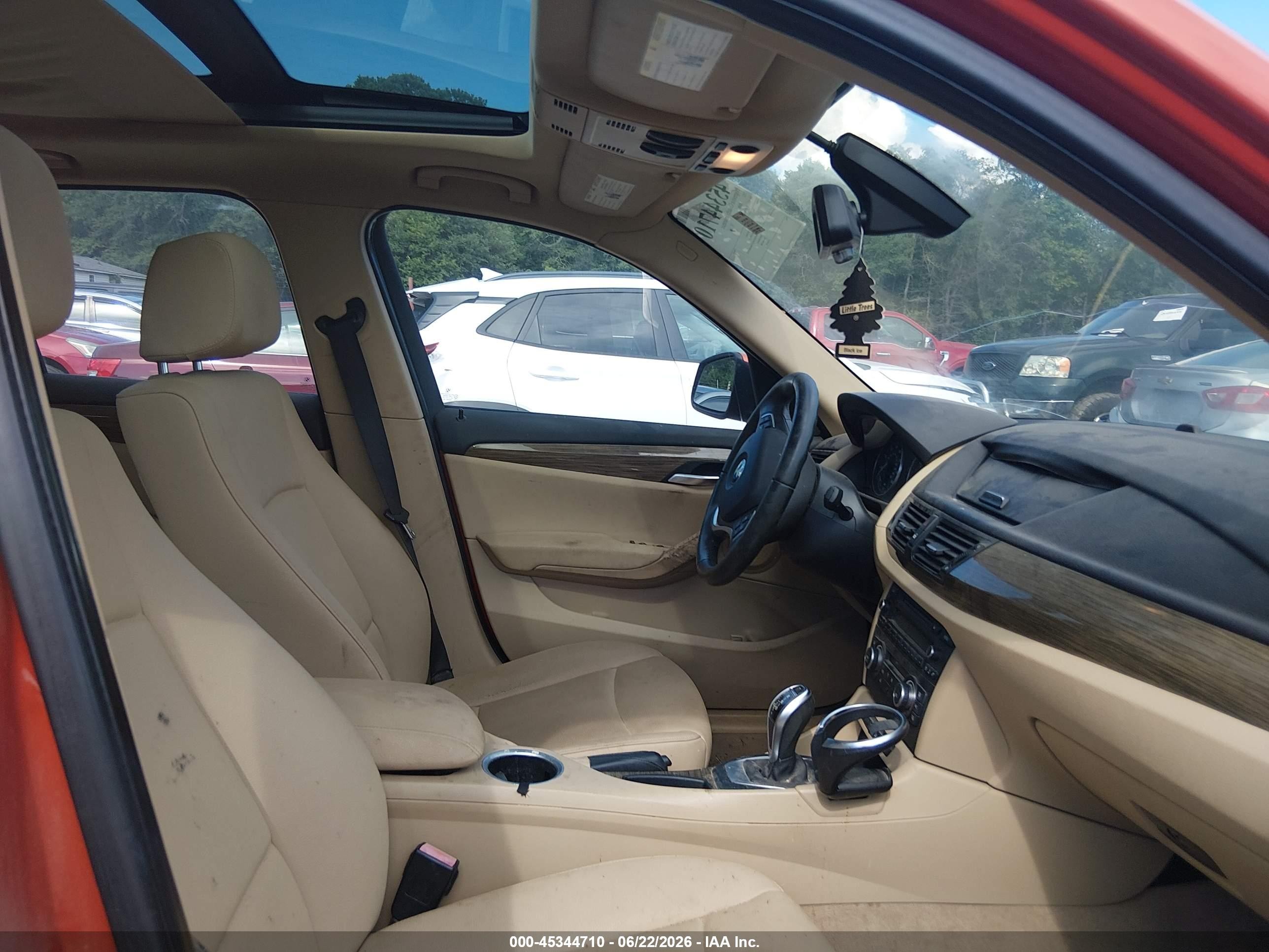 2013 Bmw X1 Xdrive28i Orange vin: WBAVL1C5XDVR89554