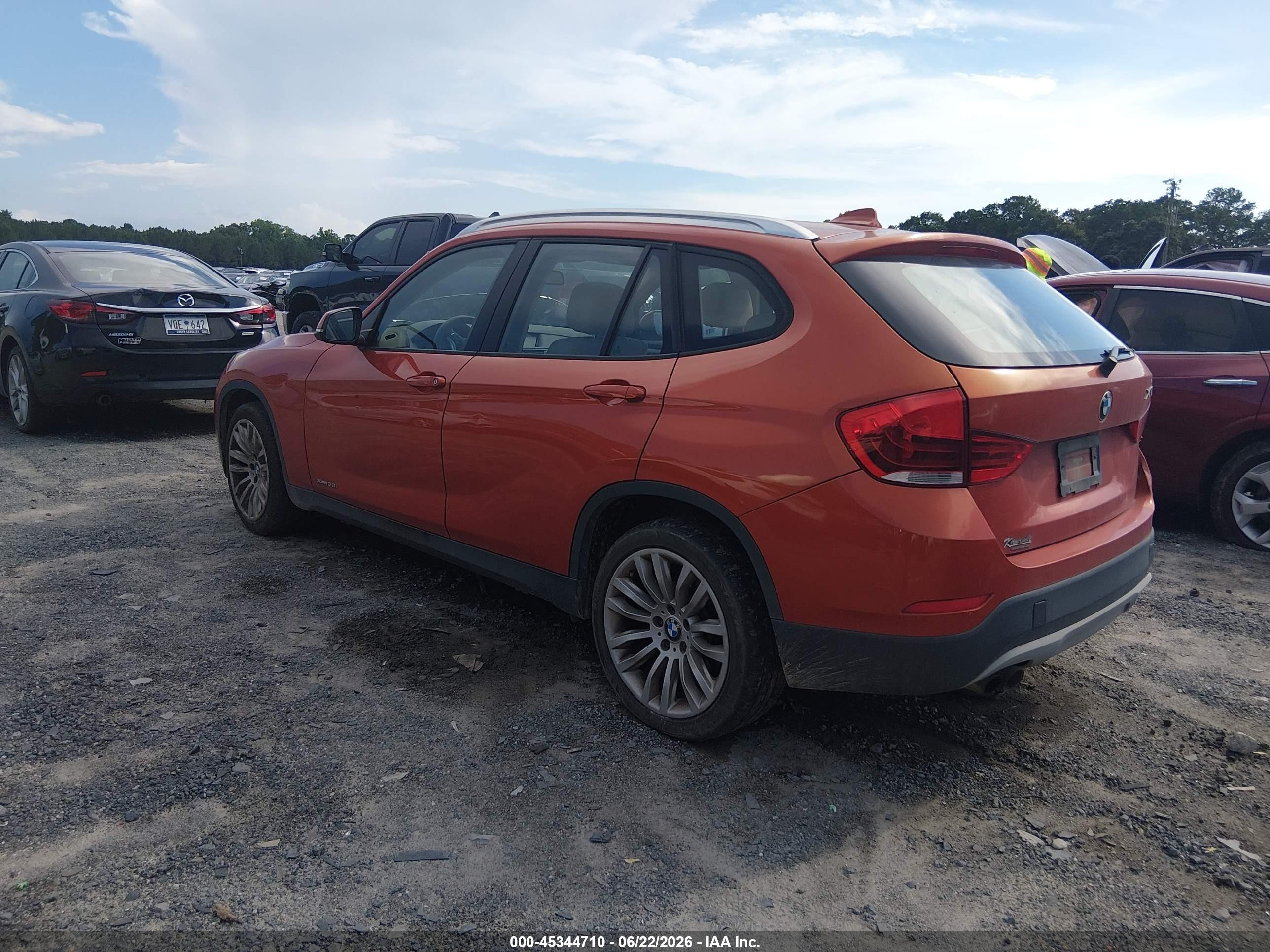 2013 Bmw X1 Xdrive28i Orange vin: WBAVL1C5XDVR89554