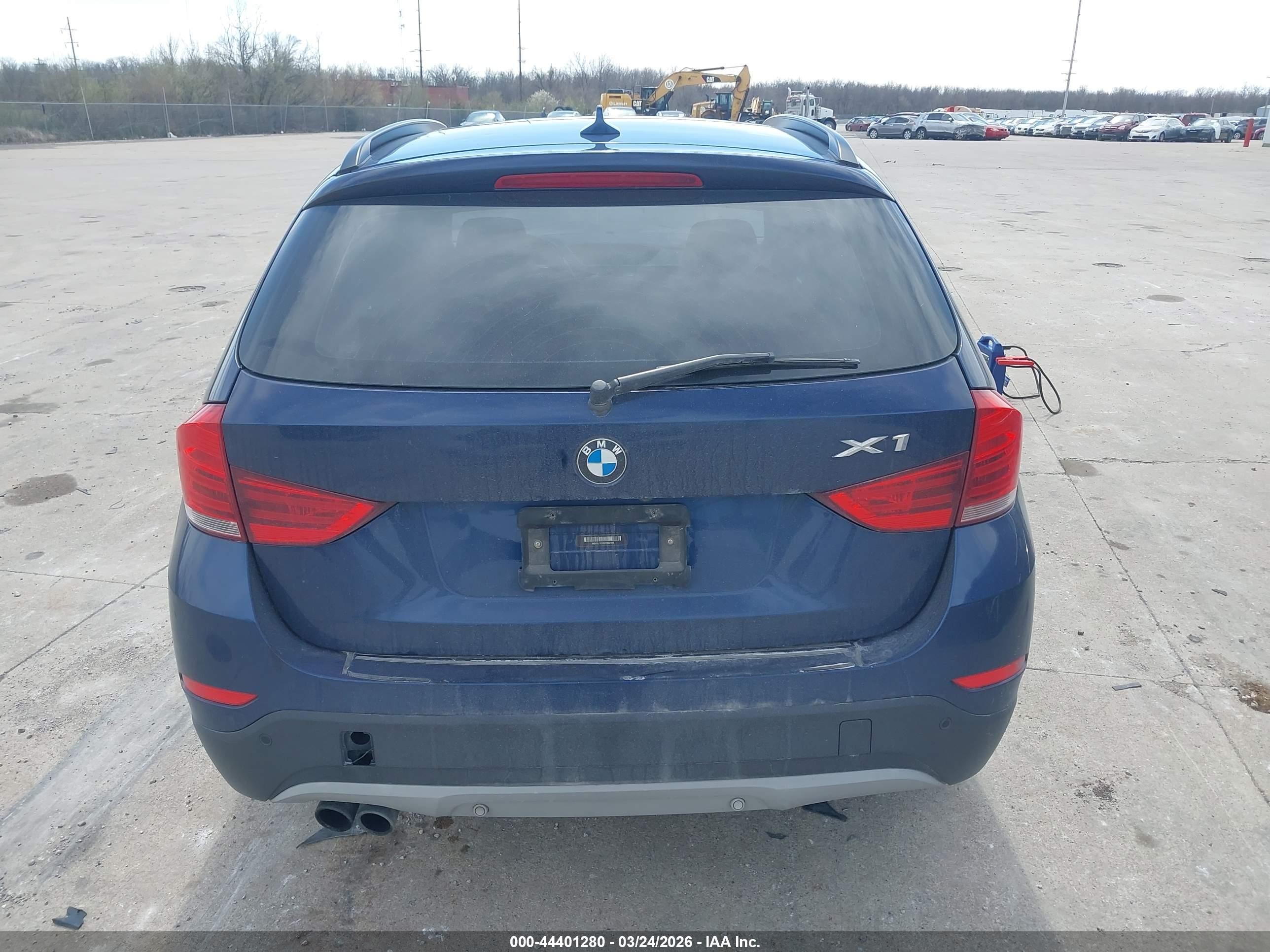 2013 Bmw X1 Xdrive28i Blue vin: WBAVL1C5XDVR92499
