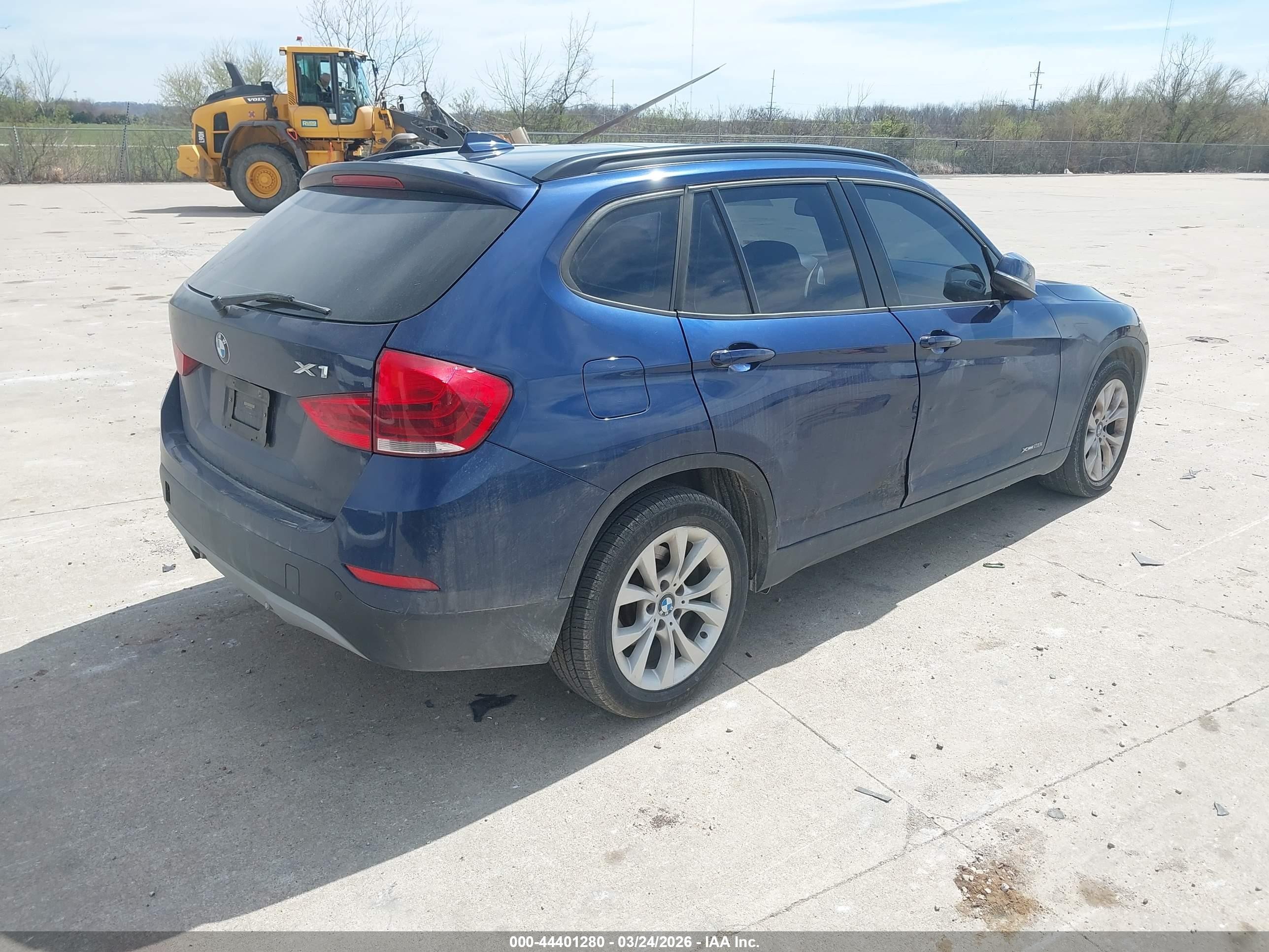2013 Bmw X1 Xdrive28i Blue vin: WBAVL1C5XDVR92499