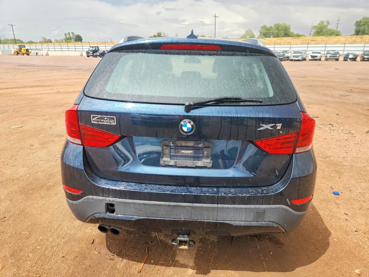 2014 Bmw X1 Xdrive28i Blue vin: WBAVL1C5XEVY10950