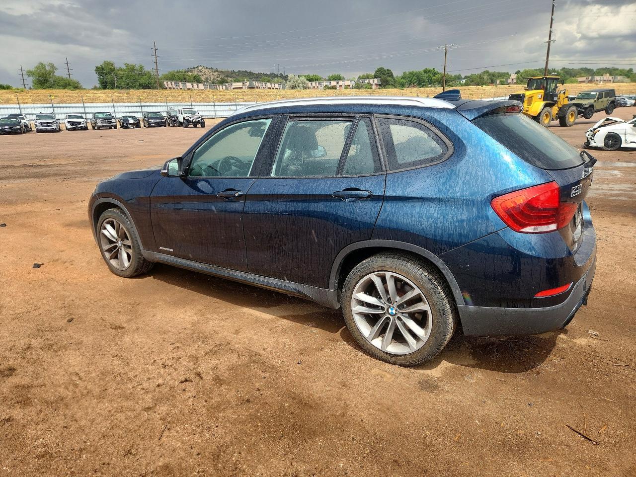 2014 Bmw X1 Xdrive28i Blue vin: WBAVL1C5XEVY10950