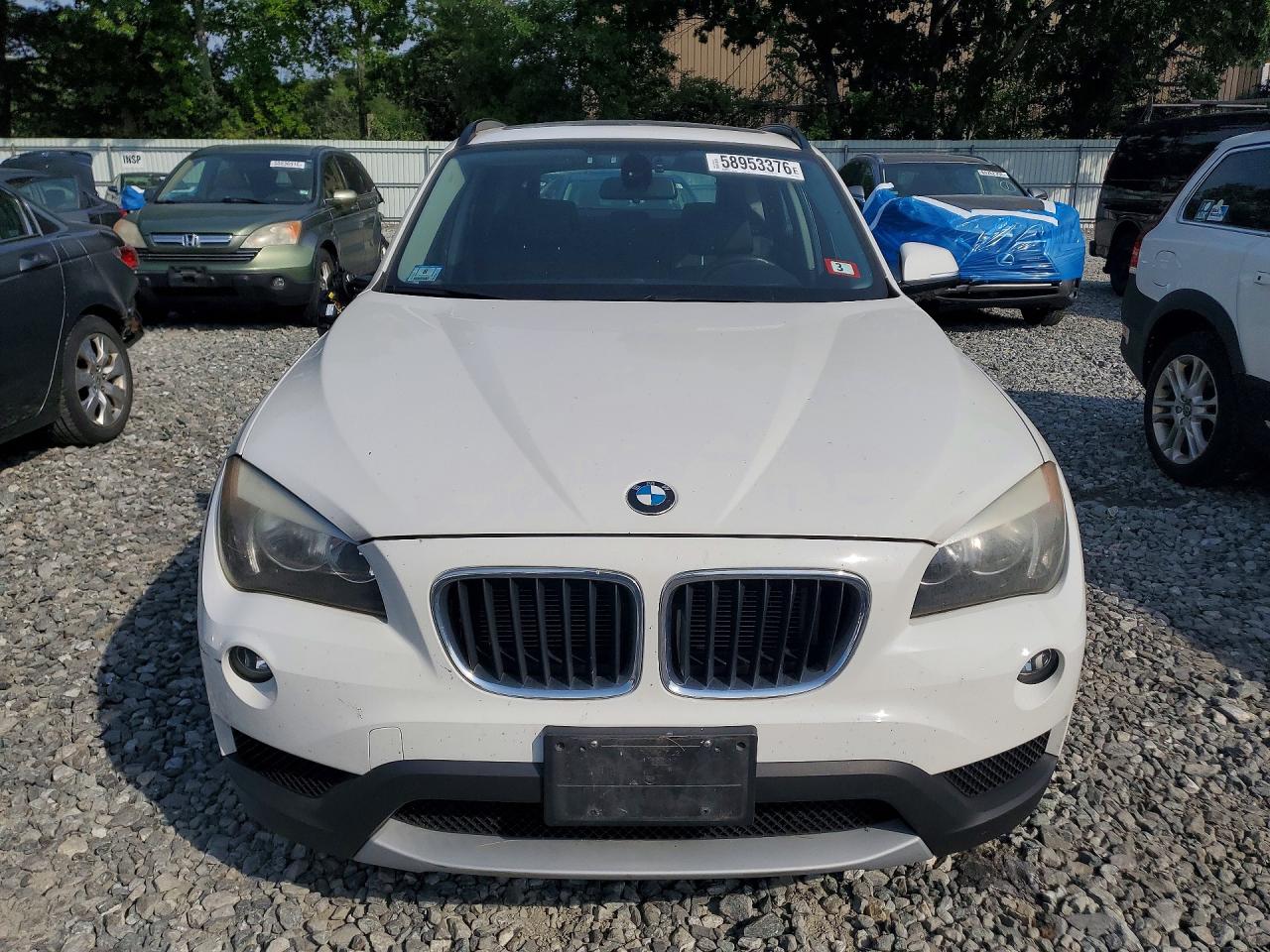 2014 Bmw X1 Xdrive28i White vin: WBAVL1C5XEVY19759