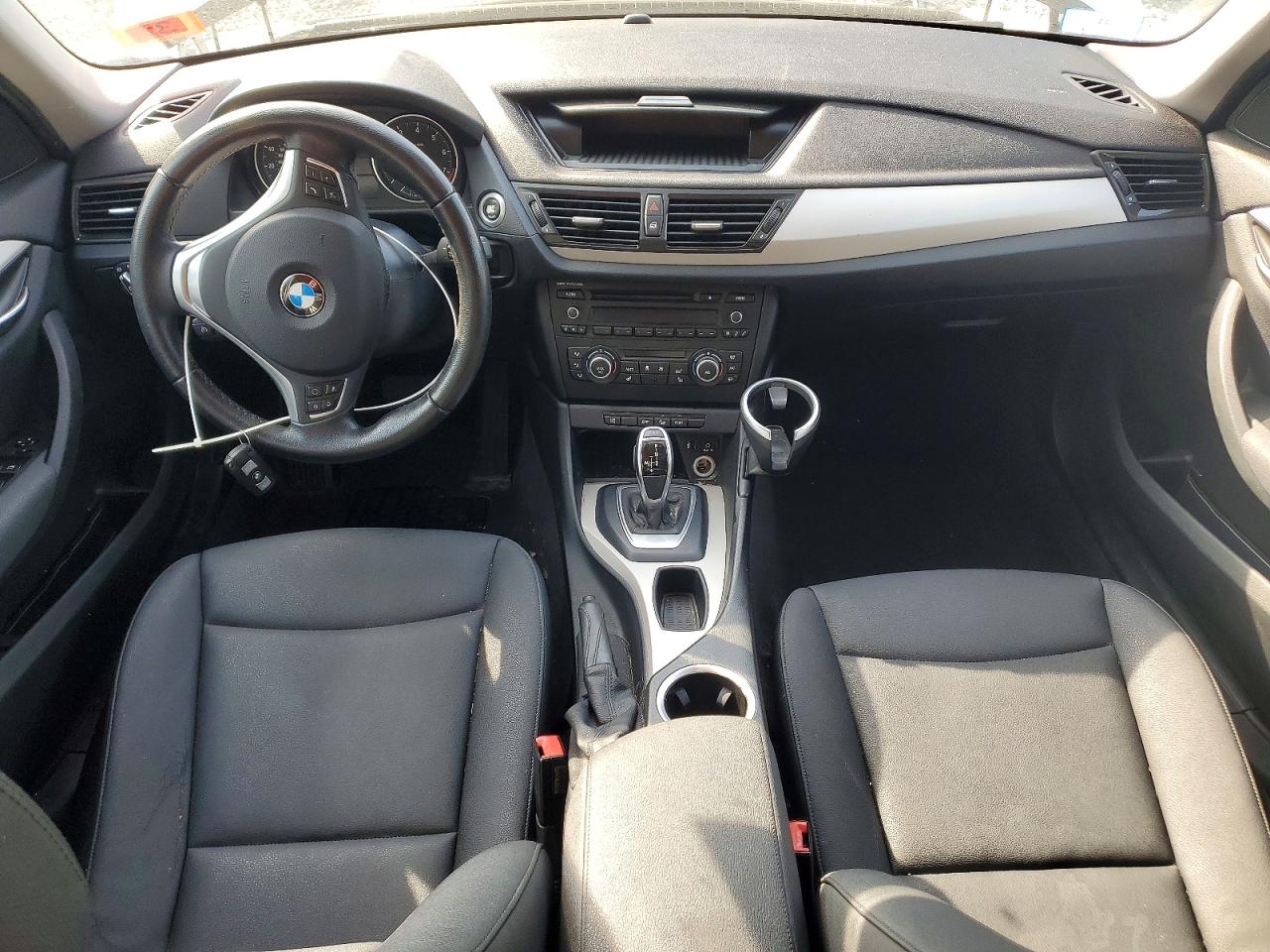 2014 Bmw X1 Xdrive28i White vin: WBAVL1C5XEVY19759