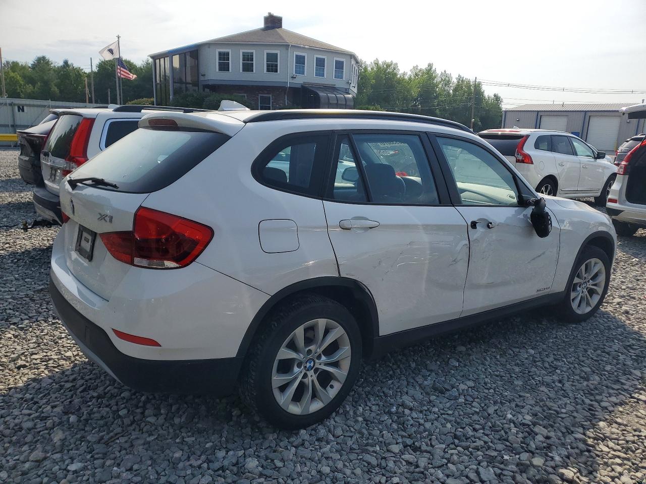 2014 Bmw X1 Xdrive28i White vin: WBAVL1C5XEVY19759