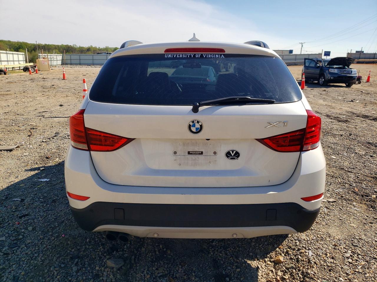 2015 Bmw X1 Xdrive28i White vin: WBAVL1C5XFVY25403