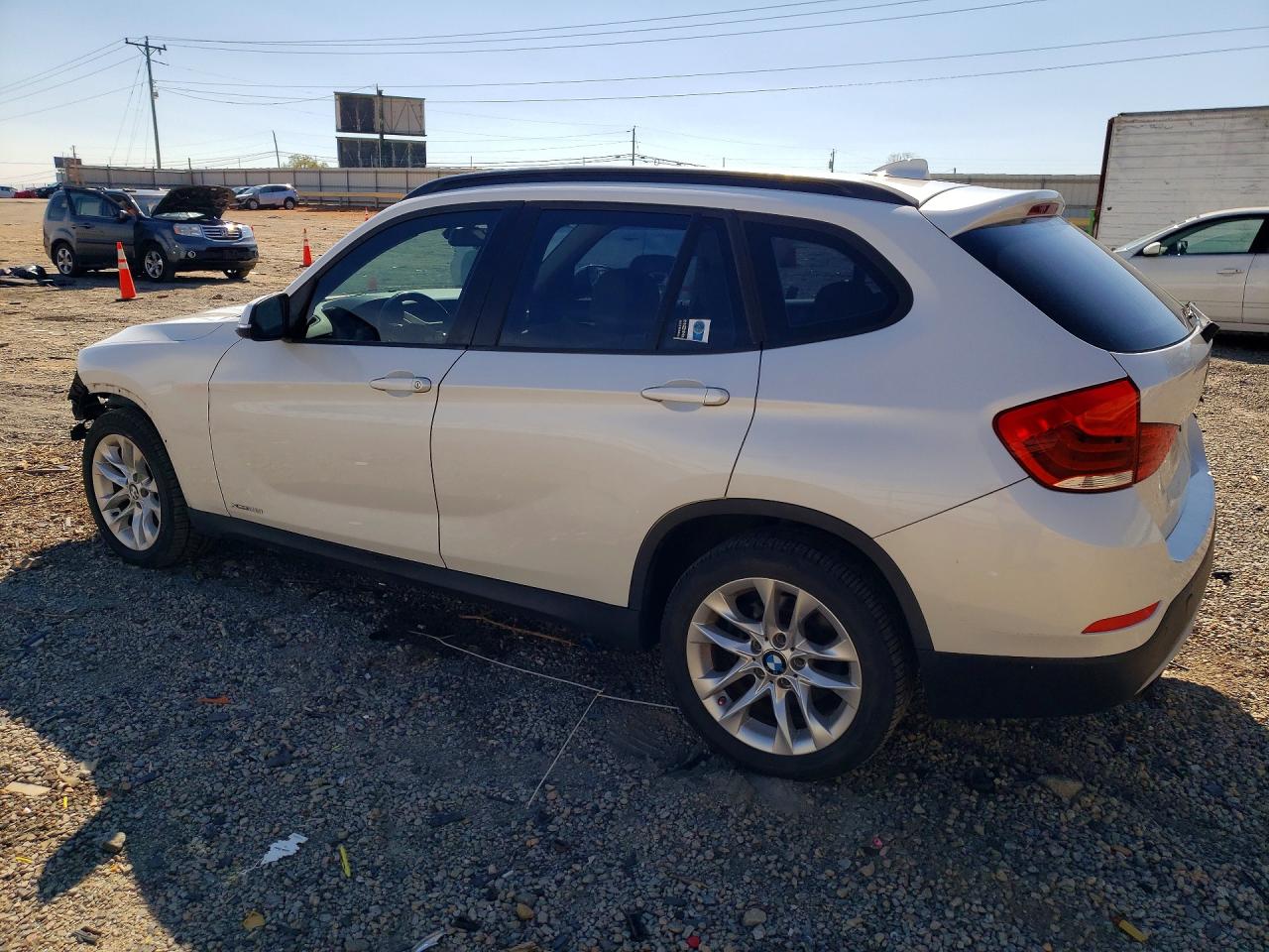 2015 Bmw X1 Xdrive28i White vin: WBAVL1C5XFVY25403