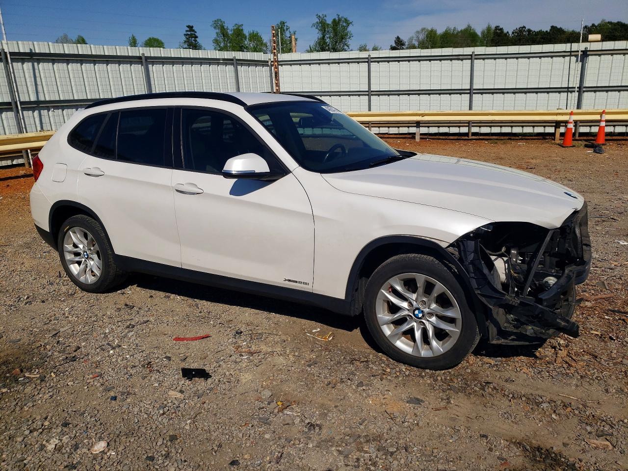 2015 Bmw X1 Xdrive28i White vin: WBAVL1C5XFVY25403