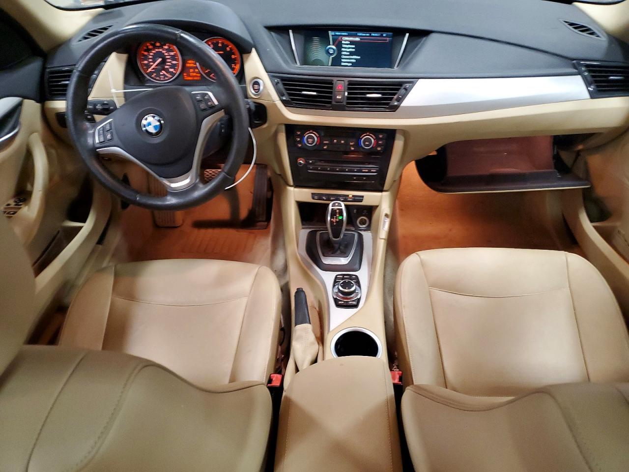2015 Bmw X1 Xdrive28i Blue vin: WBAVL1C5XFVY32237