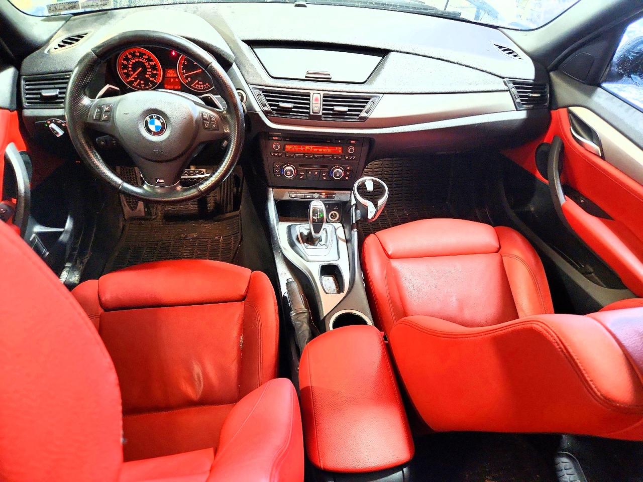 2015 Bmw X1 Xdrive28i White vin: WBAVL1C5XFVY35493