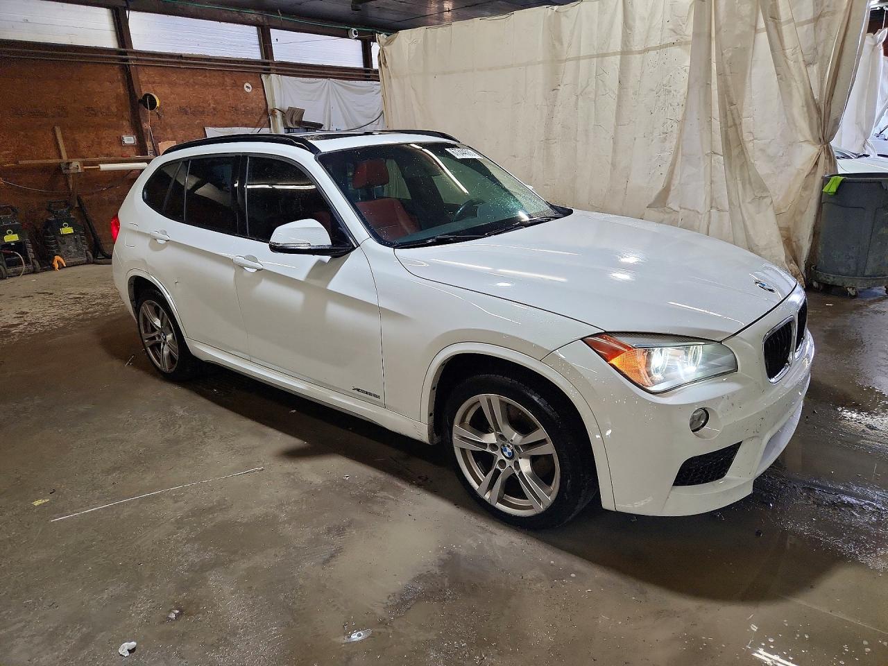2015 Bmw X1 Xdrive28i White vin: WBAVL1C5XFVY35493