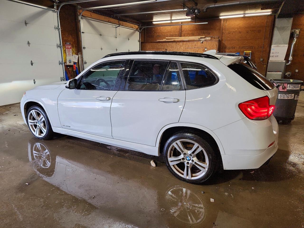 2015 Bmw X1 Xdrive28i White vin: WBAVL1C5XFVY35493