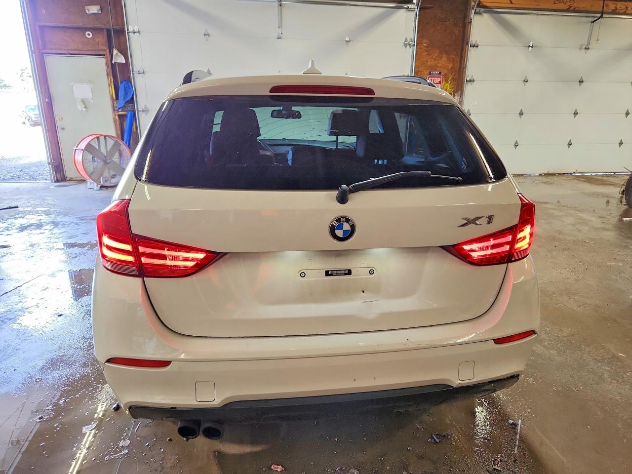 2015 Bmw X1 Xdrive28i White vin: WBAVL1C5XFVY35493
