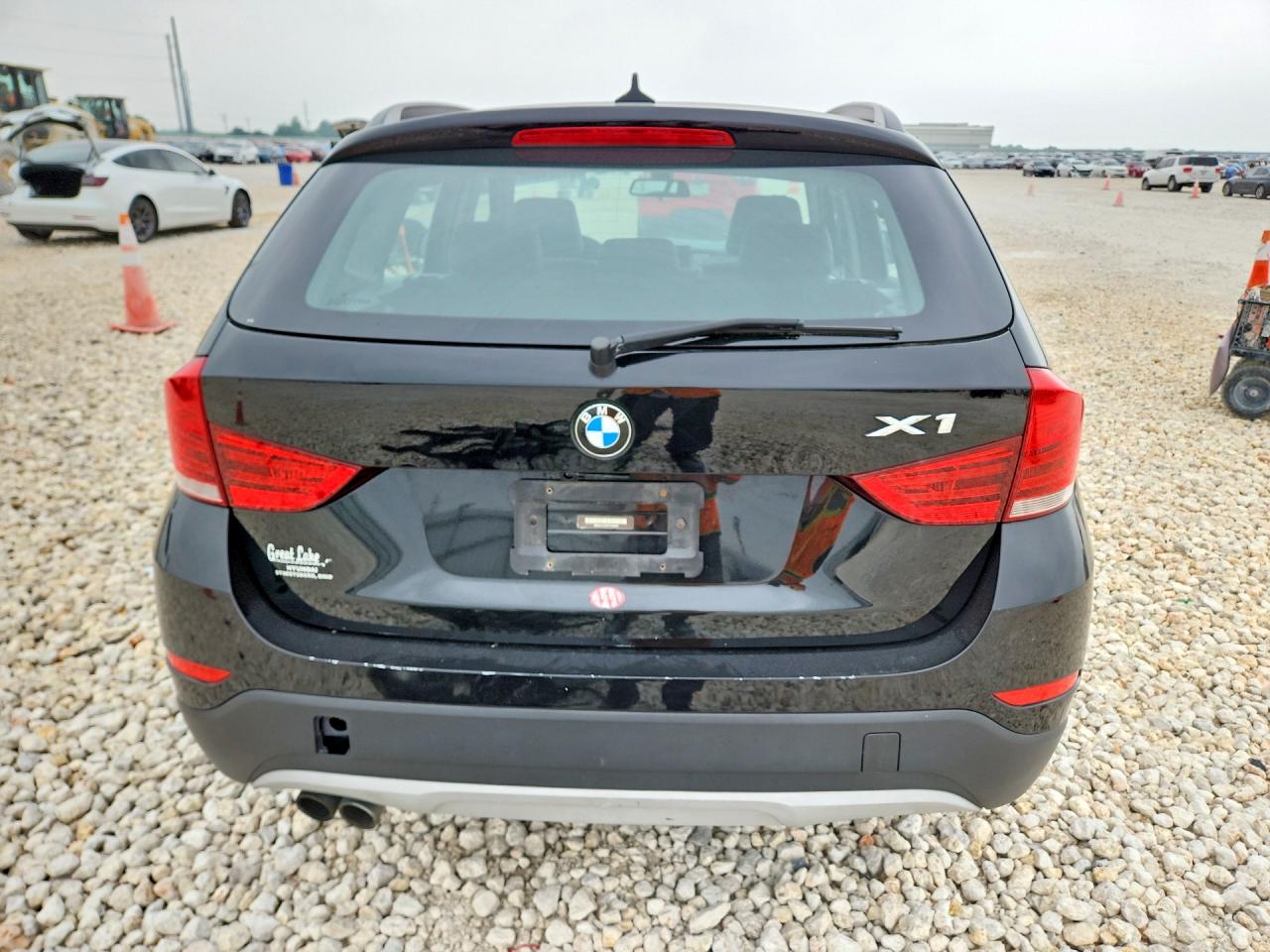 2015 Bmw X1 Xdrive28i Black vin: WBAVL1C5XFVY36949