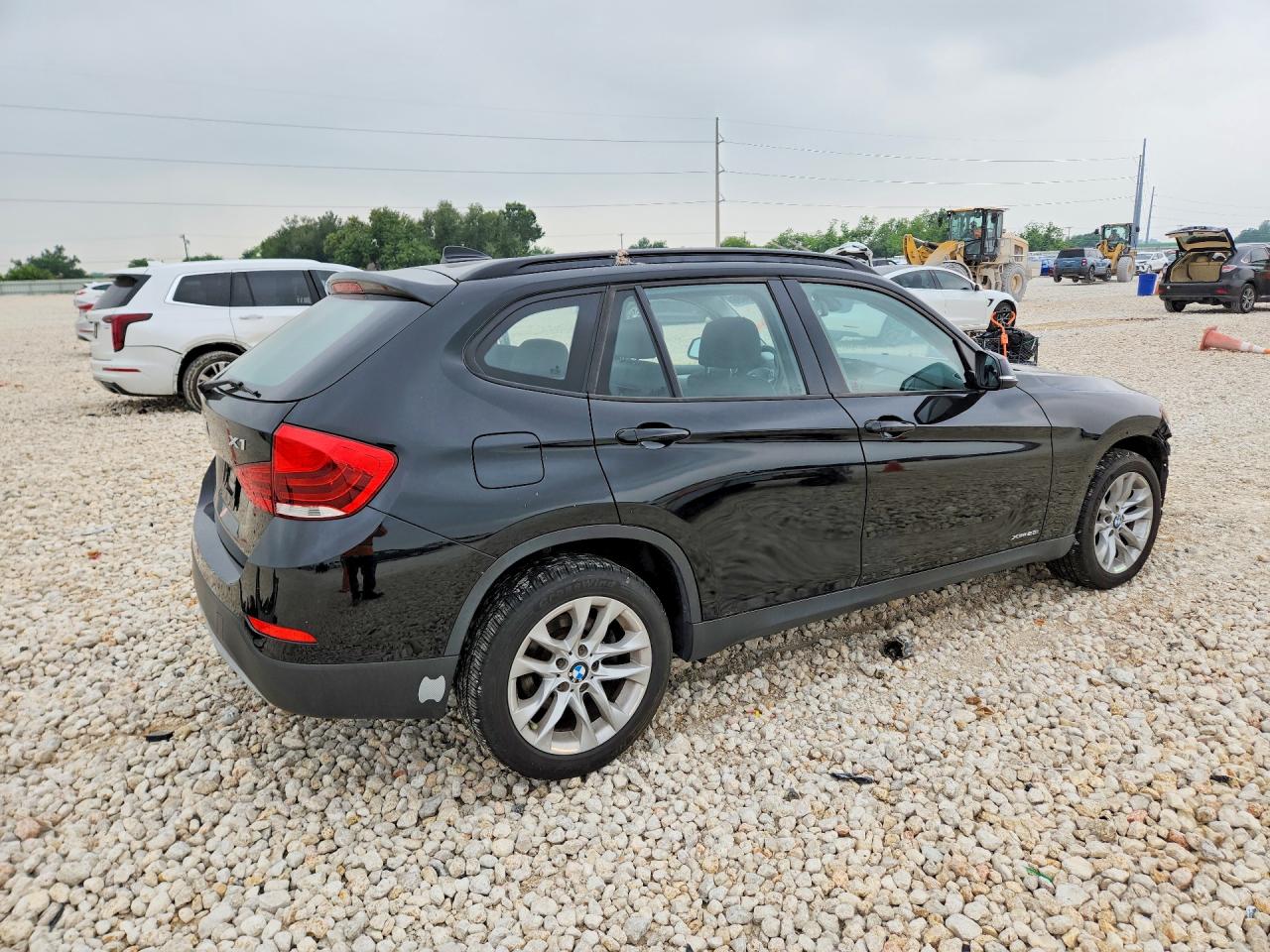2015 Bmw X1 Xdrive28i Black vin: WBAVL1C5XFVY36949