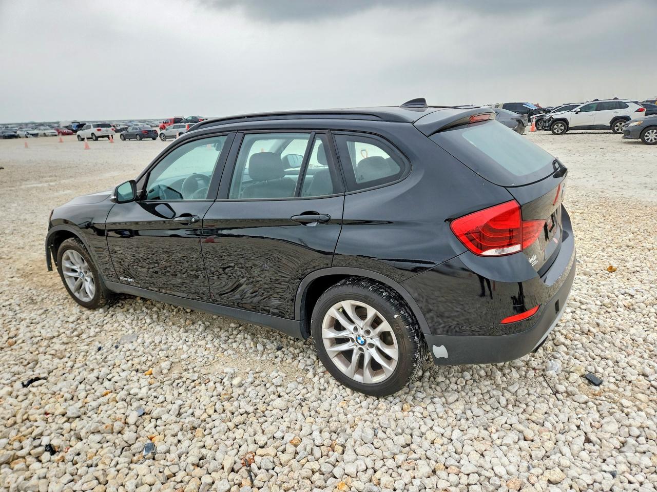 2015 Bmw X1 Xdrive28i Black vin: WBAVL1C5XFVY36949