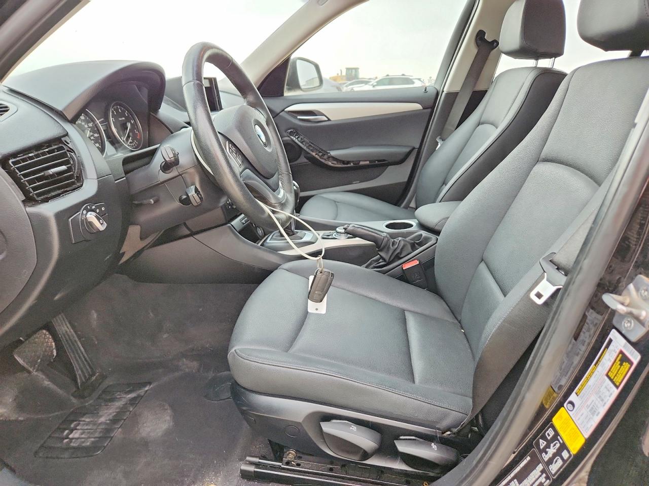 2015 Bmw X1 Xdrive28i Black vin: WBAVL1C5XFVY36949