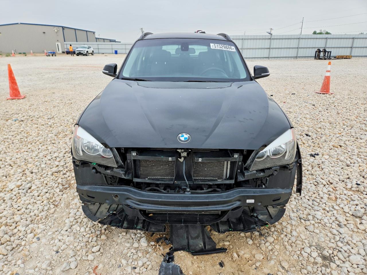2015 Bmw X1 Xdrive28i Black vin: WBAVL1C5XFVY36949