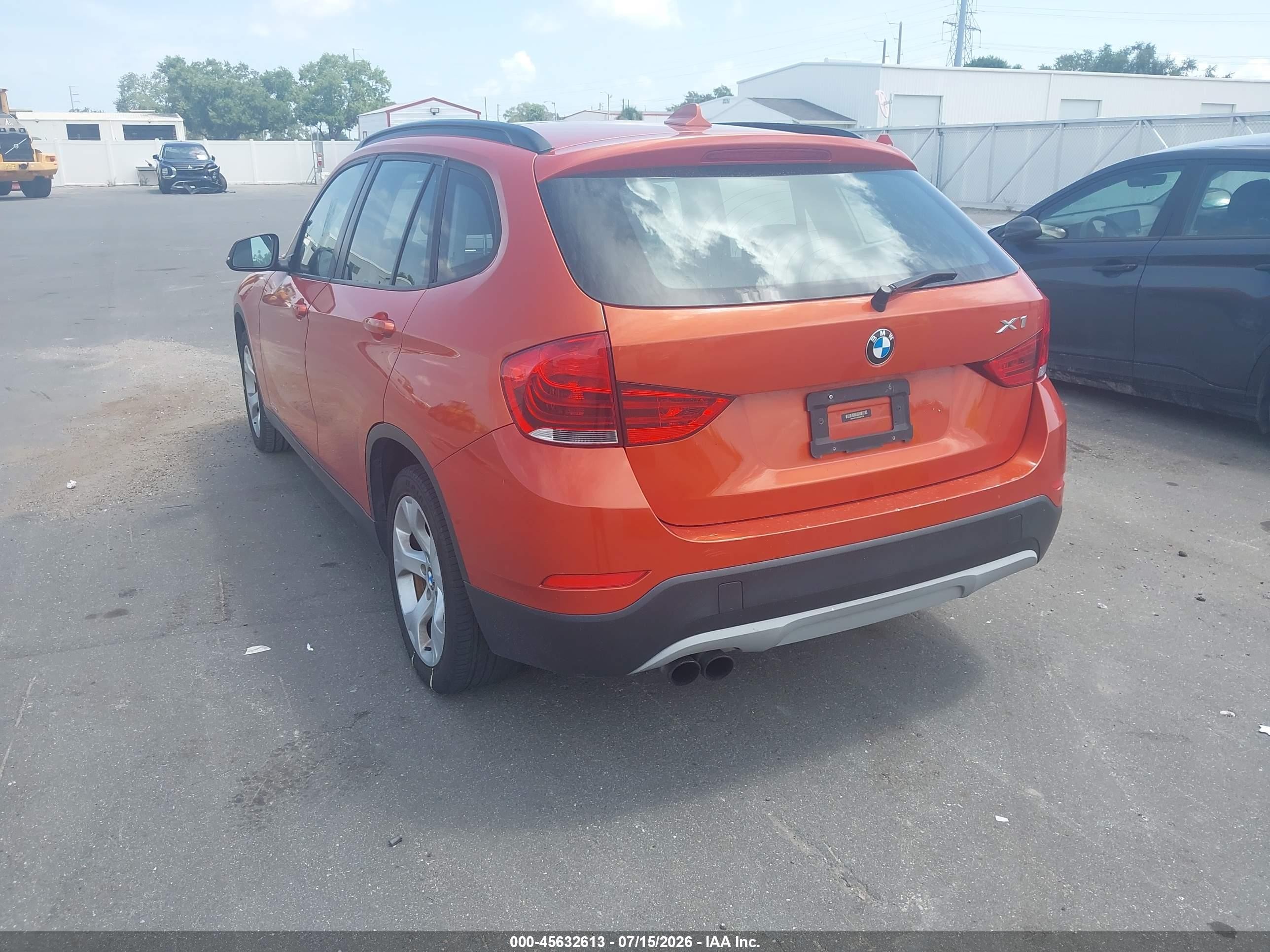 2013 Bmw X1 Sdrive28i Orange vin: WBAVM1C50DVL64125