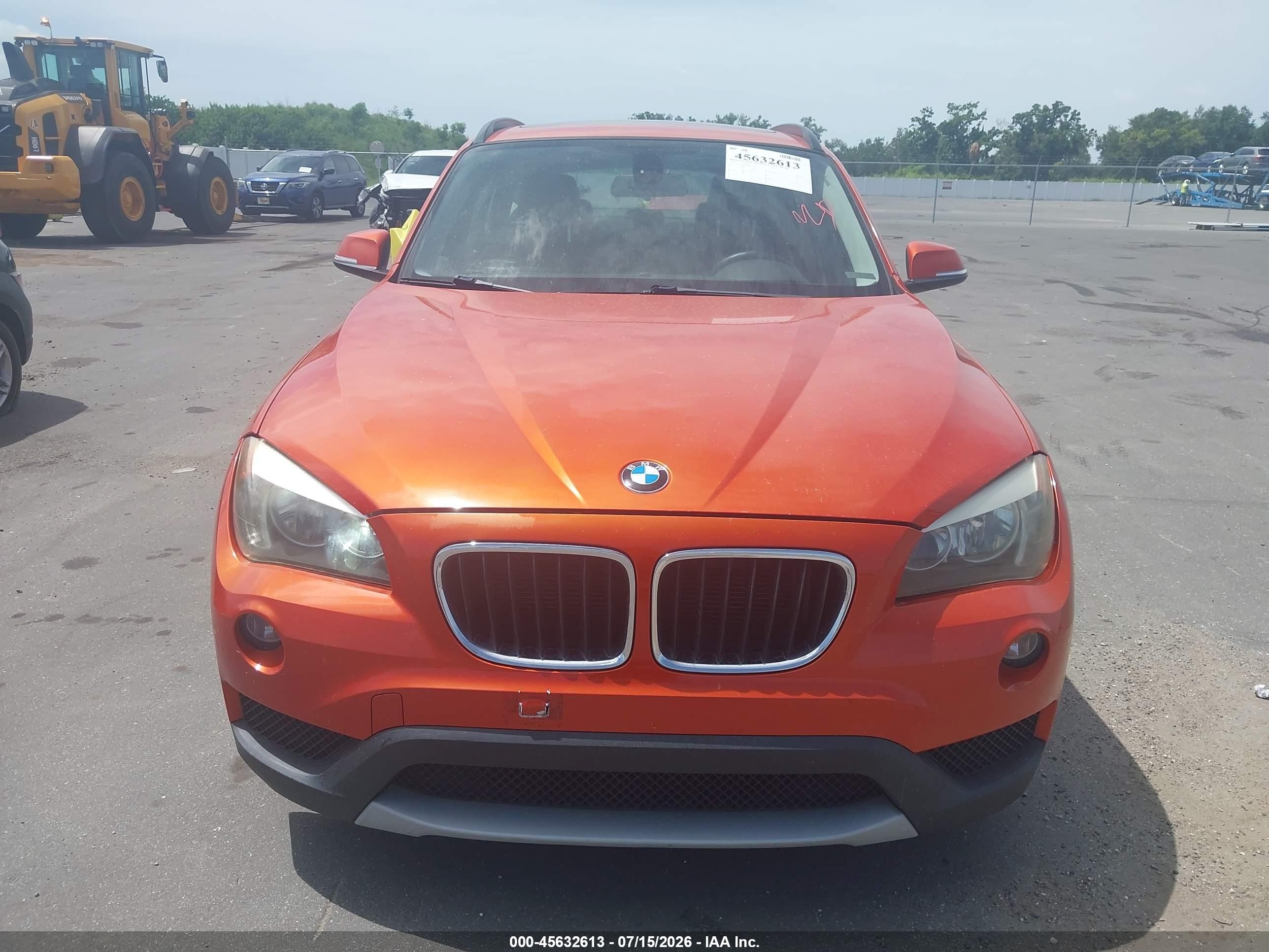 2013 Bmw X1 Sdrive28i Orange vin: WBAVM1C50DVL64125