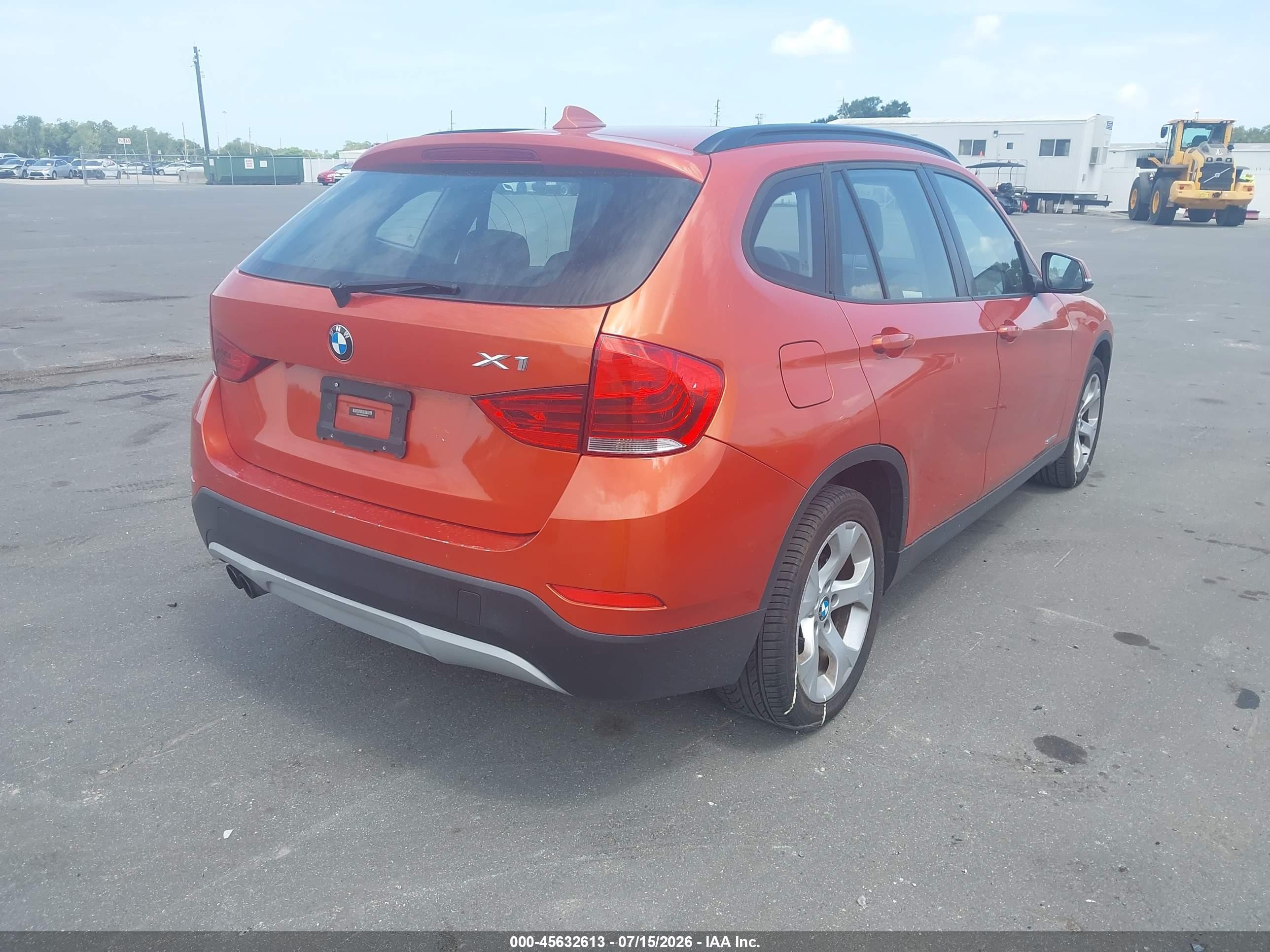 2013 Bmw X1 Sdrive28i Orange vin: WBAVM1C50DVL64125