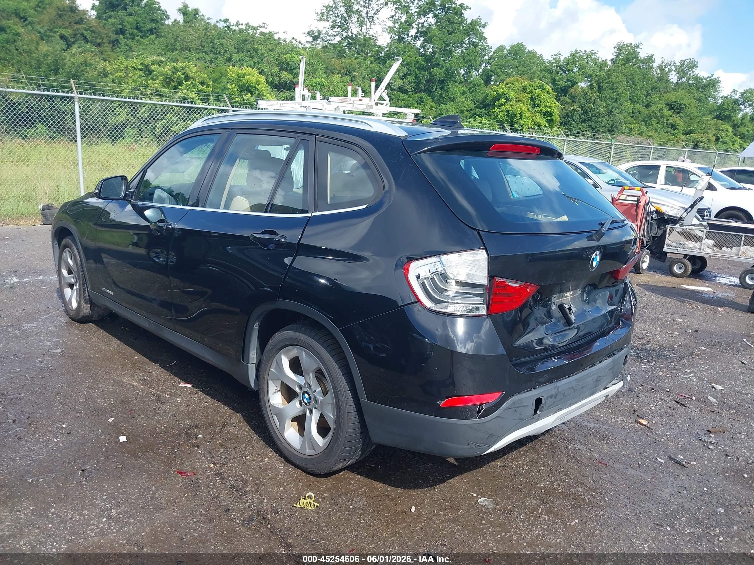2013 Bmw X1 Sdrive28i Black vin: WBAVM1C50DVW45227