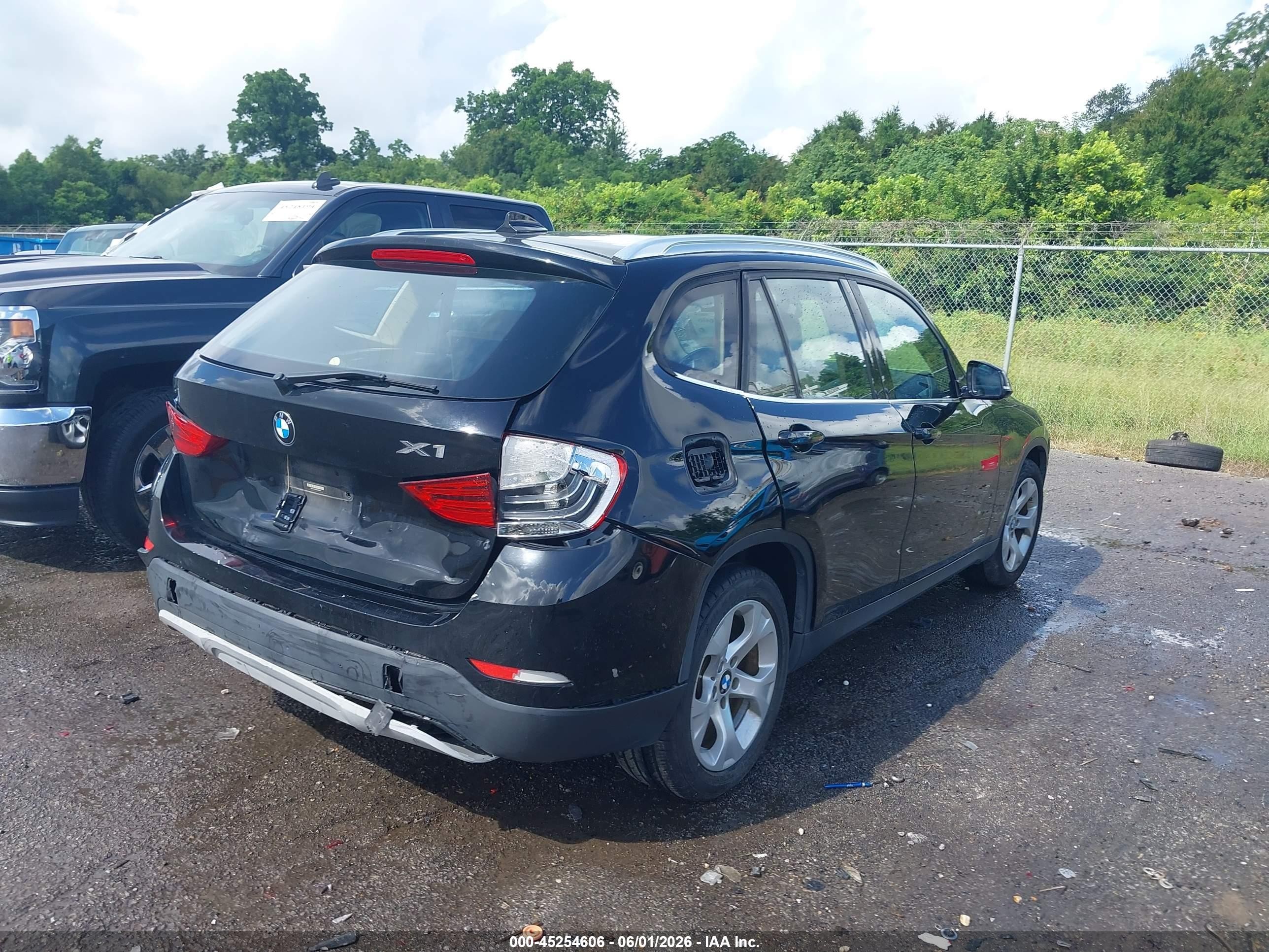 2013 Bmw X1 Sdrive28i Black vin: WBAVM1C50DVW45227