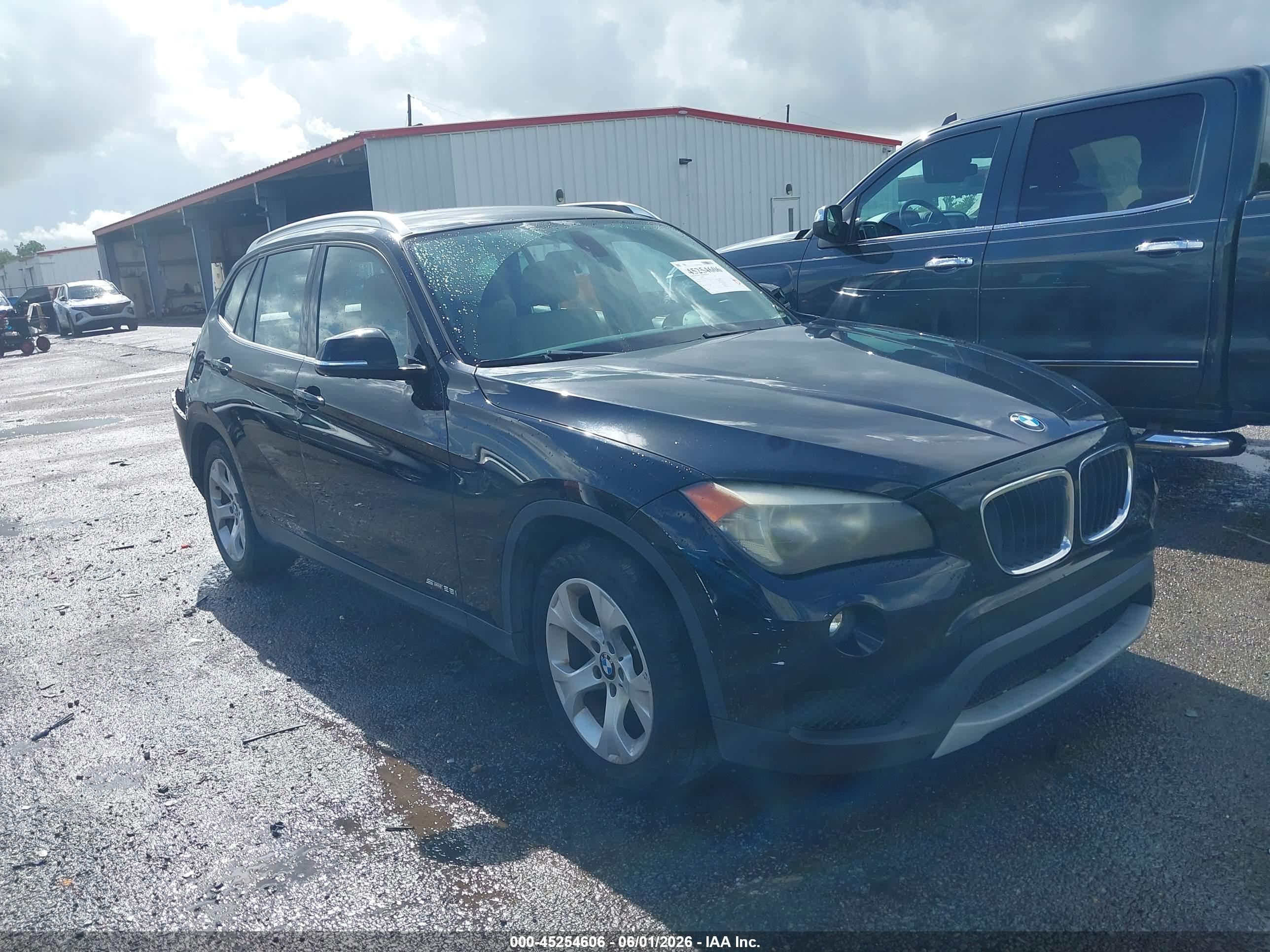 2013 Bmw X1 Sdrive28i Black vin: WBAVM1C50DVW45227