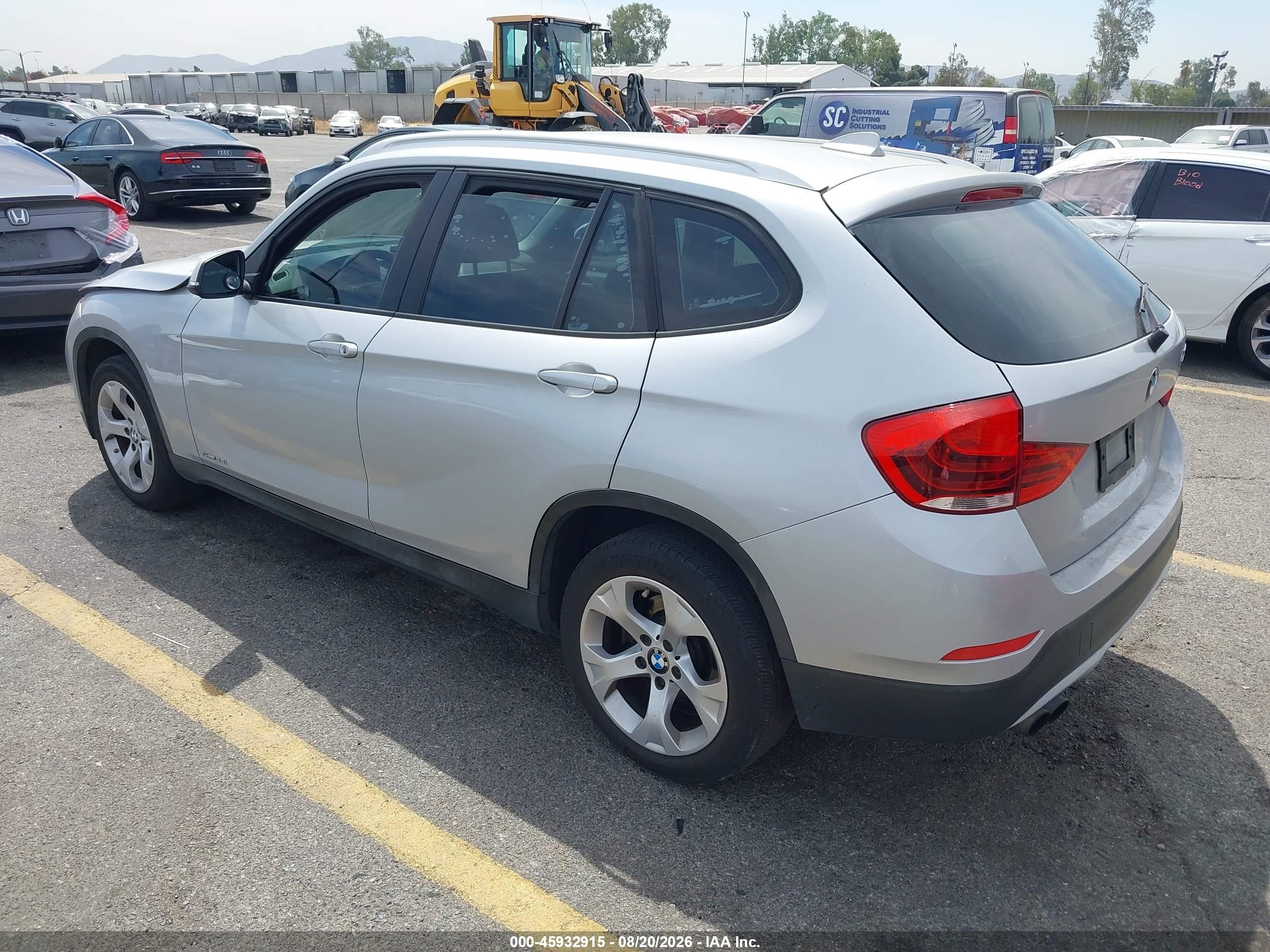 2014 Bmw X1 Sdrive28i Silver vin: WBAVM1C50EVW51708
