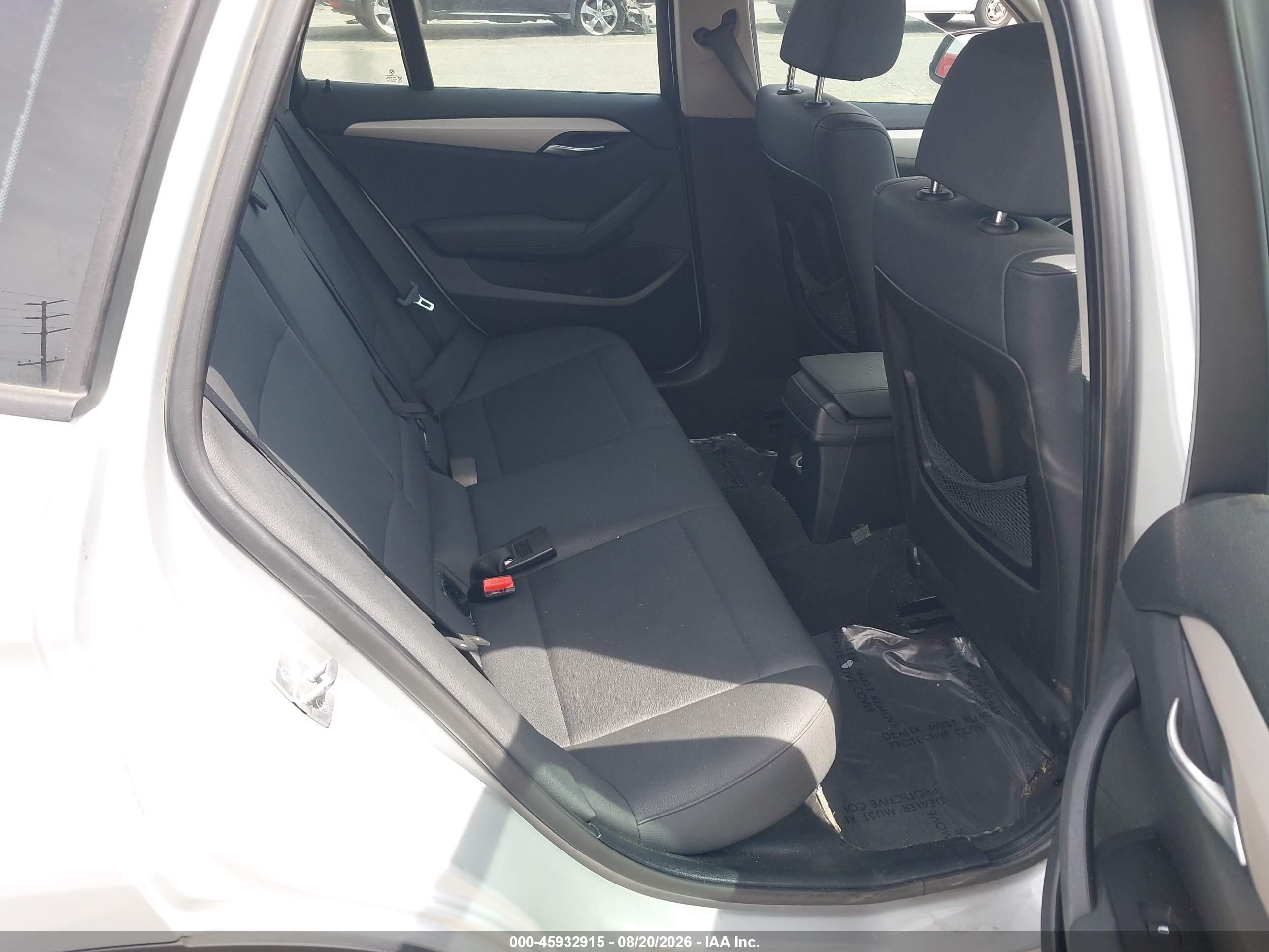 2014 Bmw X1 Sdrive28i Silver vin: WBAVM1C50EVW51708