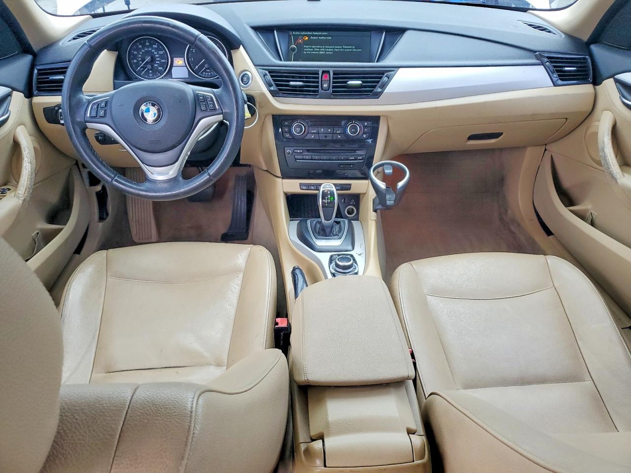 2015 Bmw X1 Sdrive28i White vin: WBAVM1C50FV317762