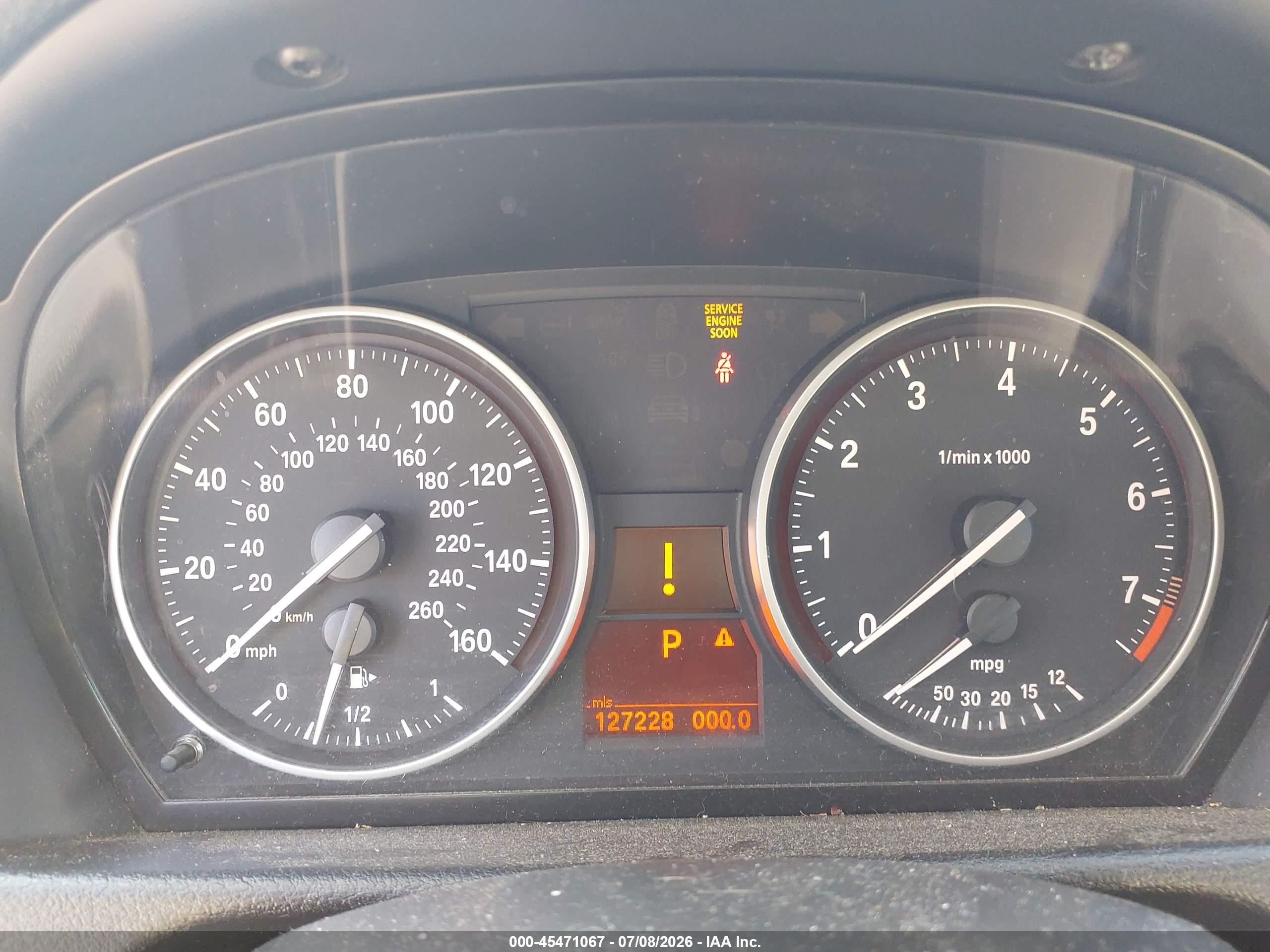 2015 Bmw X1 Sdrive28i White vin: WBAVM1C50FV318992