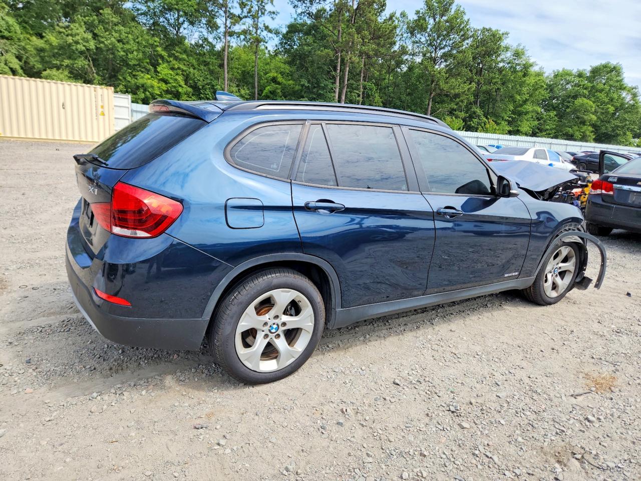 2013 Bmw X1 Sdrive28i Синий vin: WBAVM1C51DVW44409