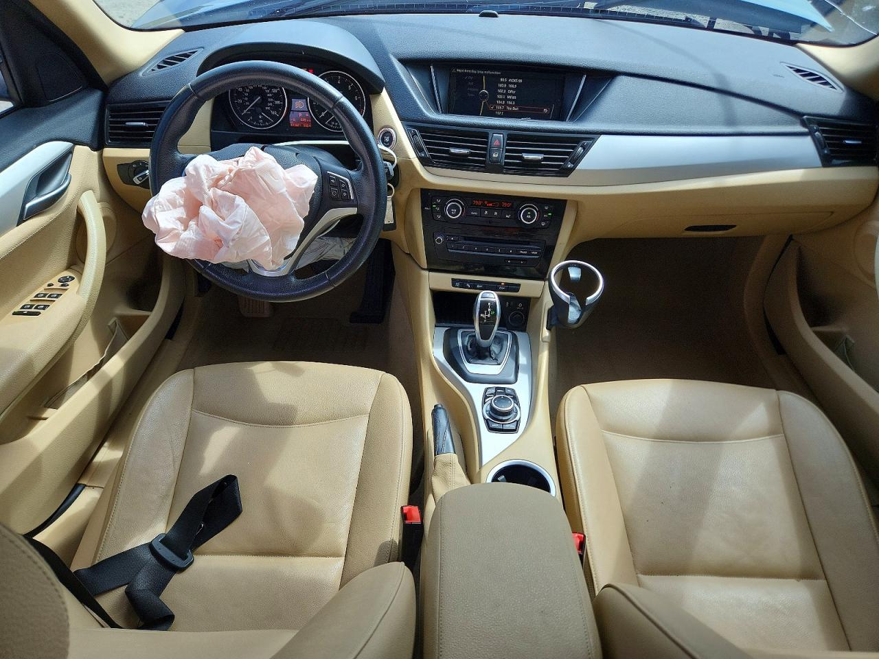 2013 Bmw X1 Sdrive28i Синий vin: WBAVM1C51DVW44409