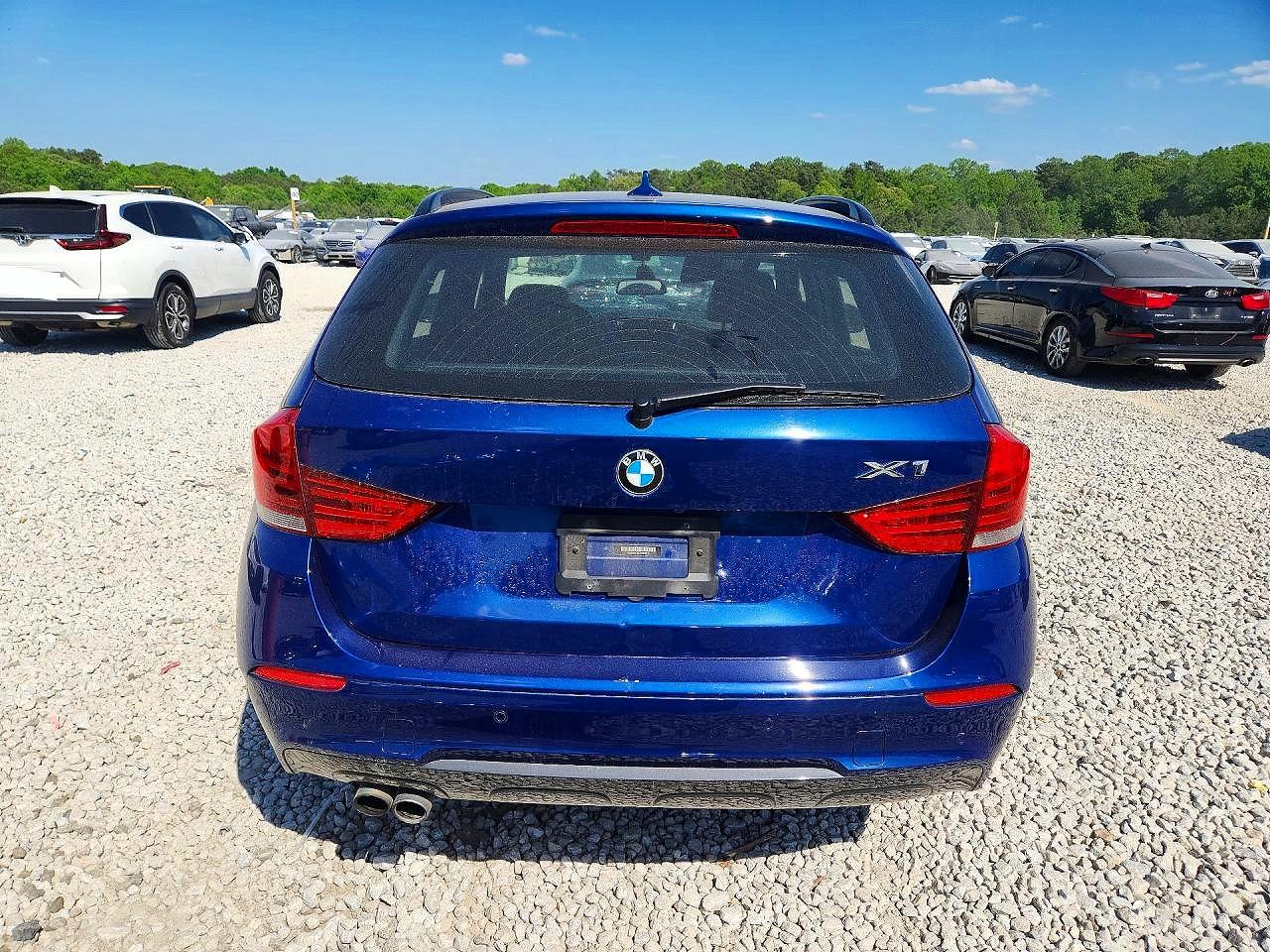 2013 Bmw X1 Sdrive28i Blue vin: WBAVM1C51DVW45916