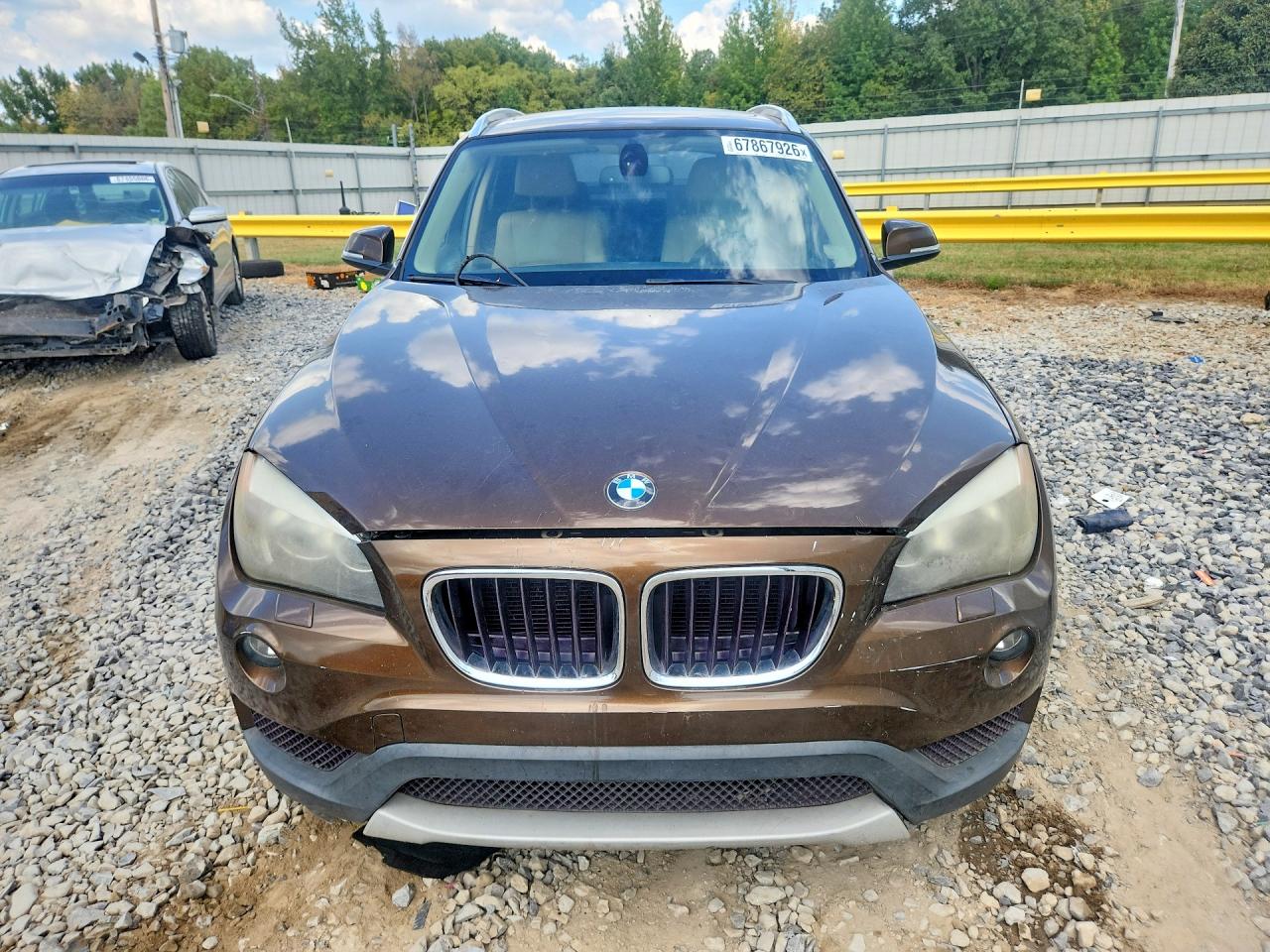2013 Bmw X1 Sdrive28i Brown vin: WBAVM1C51DVW46225